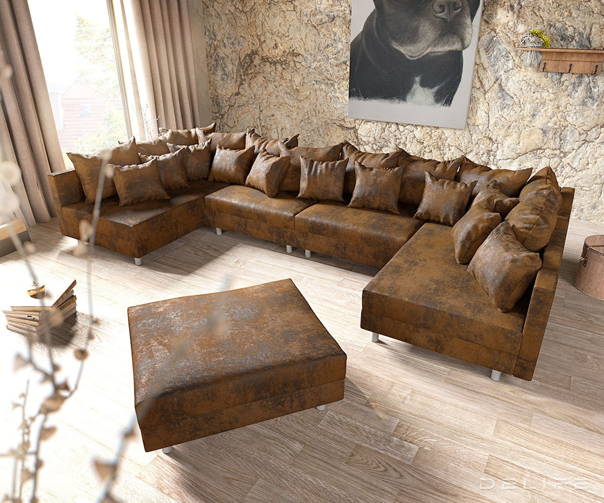 Kutna garnitura Clovis XL 400x185cm, Materijal: Mikrovelur