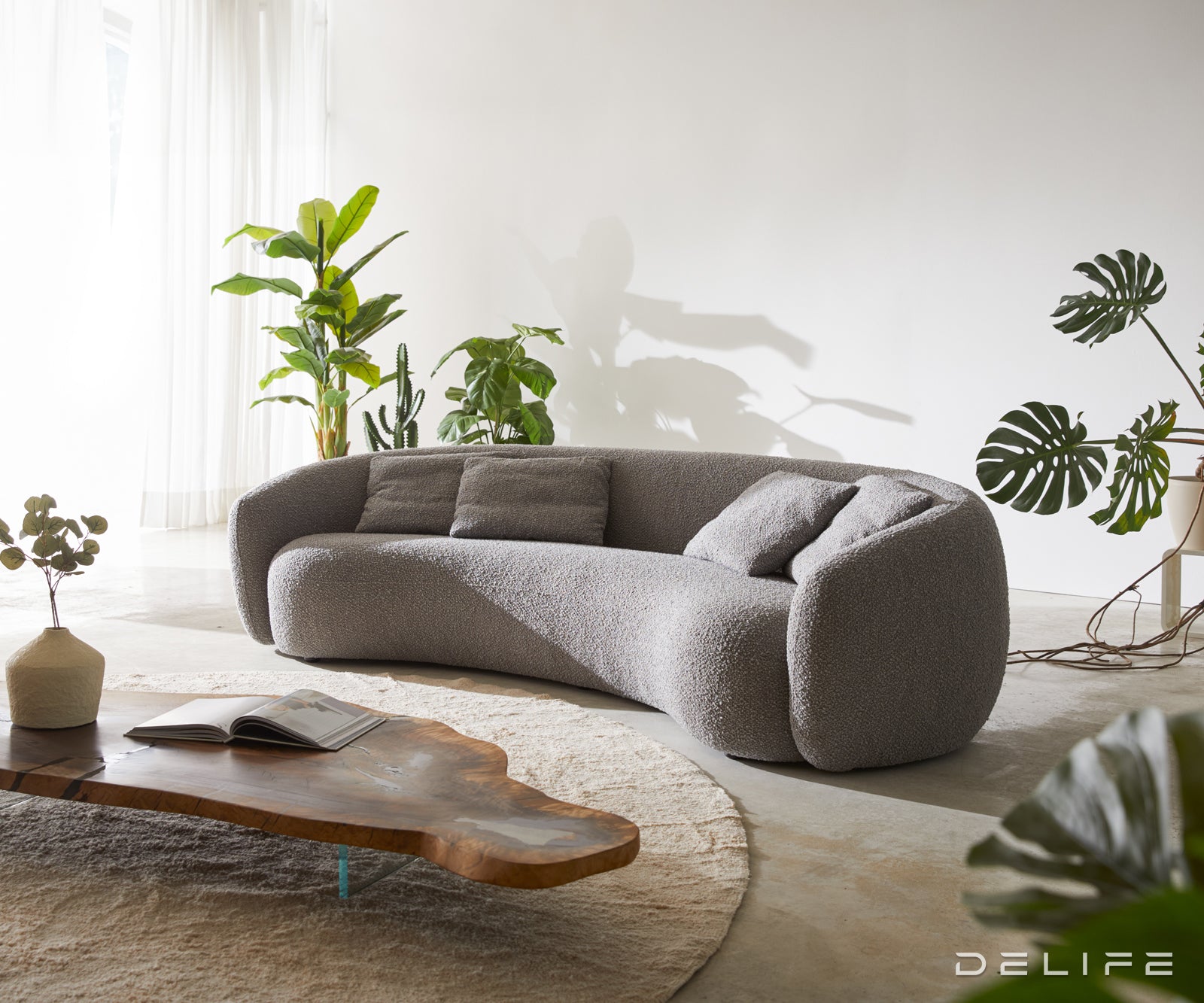 Sofa Larna 260x125cm, Materijal: Boucle