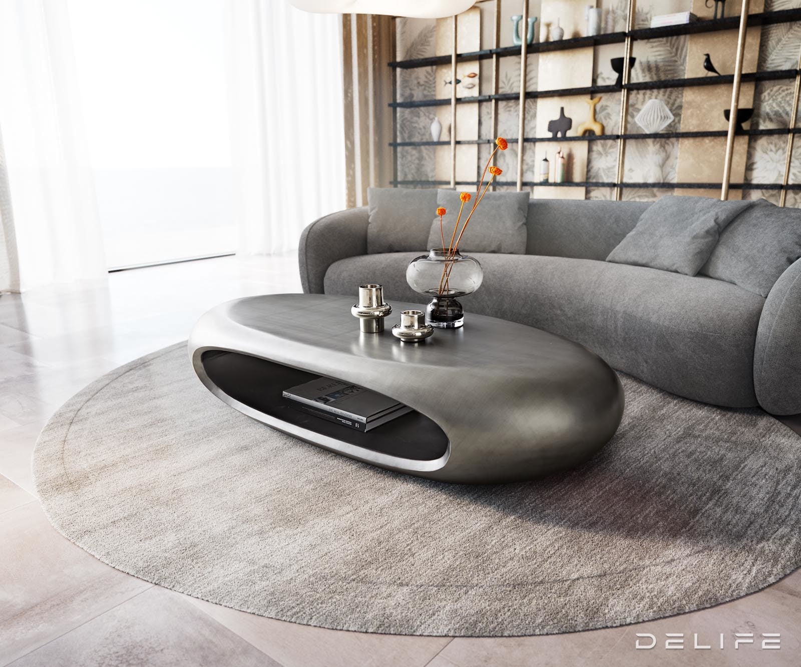 Klubska mizica Sinor 136x65cm, Material: Kompozit