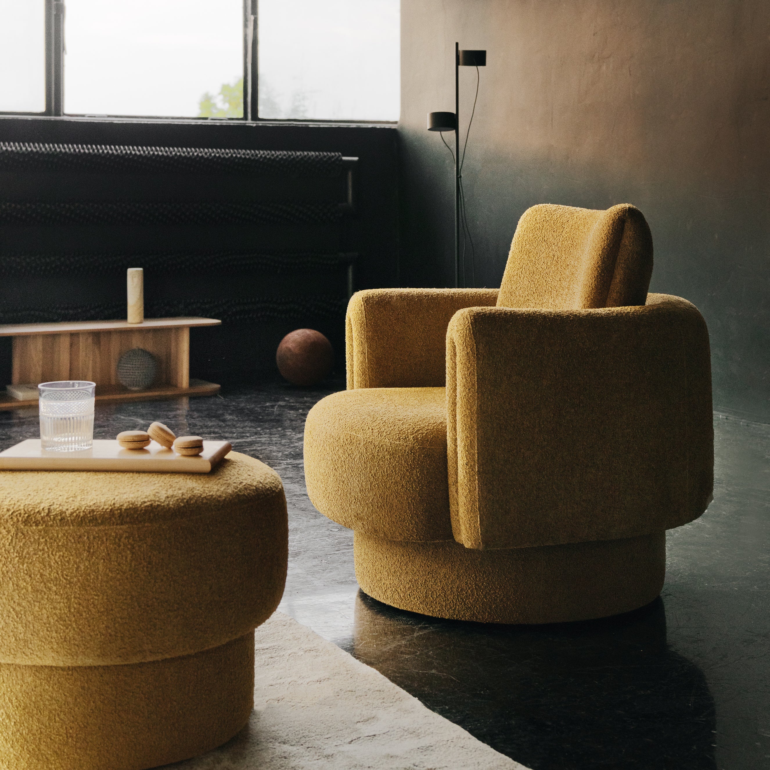 Fotelj Bofii, Material: Izbira materiala