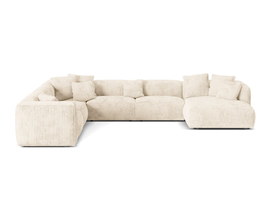 Kutna Garnitura Martina, 404x312cm, Materijal: Rebrasta tkanina