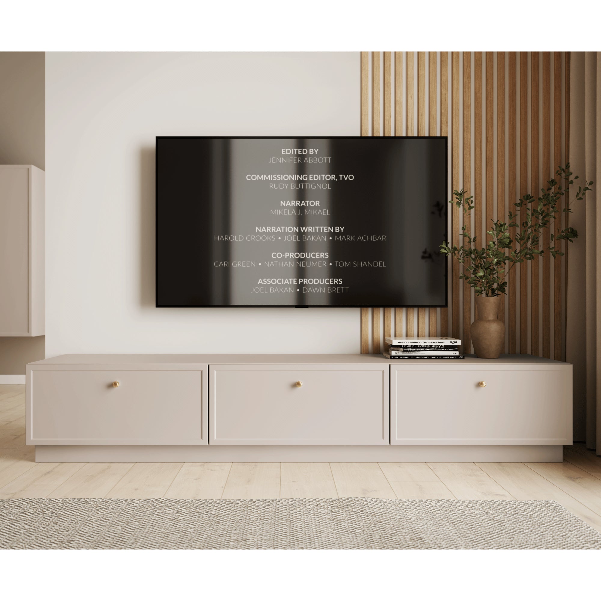 TV Komoda Lorini 200cm, Materijal: MDF