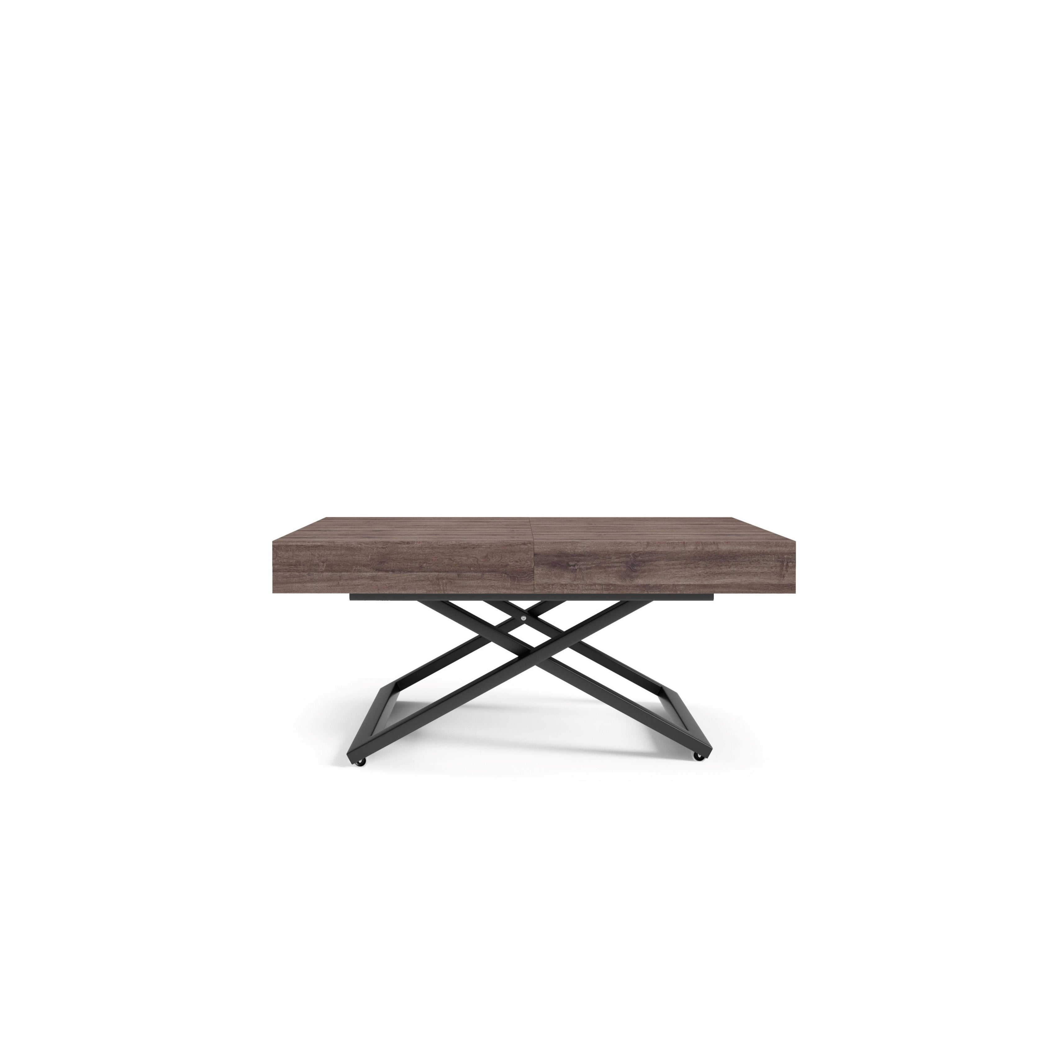 Klubska mizica Sanna U 120/200x90cm, Material: Izbira materiala