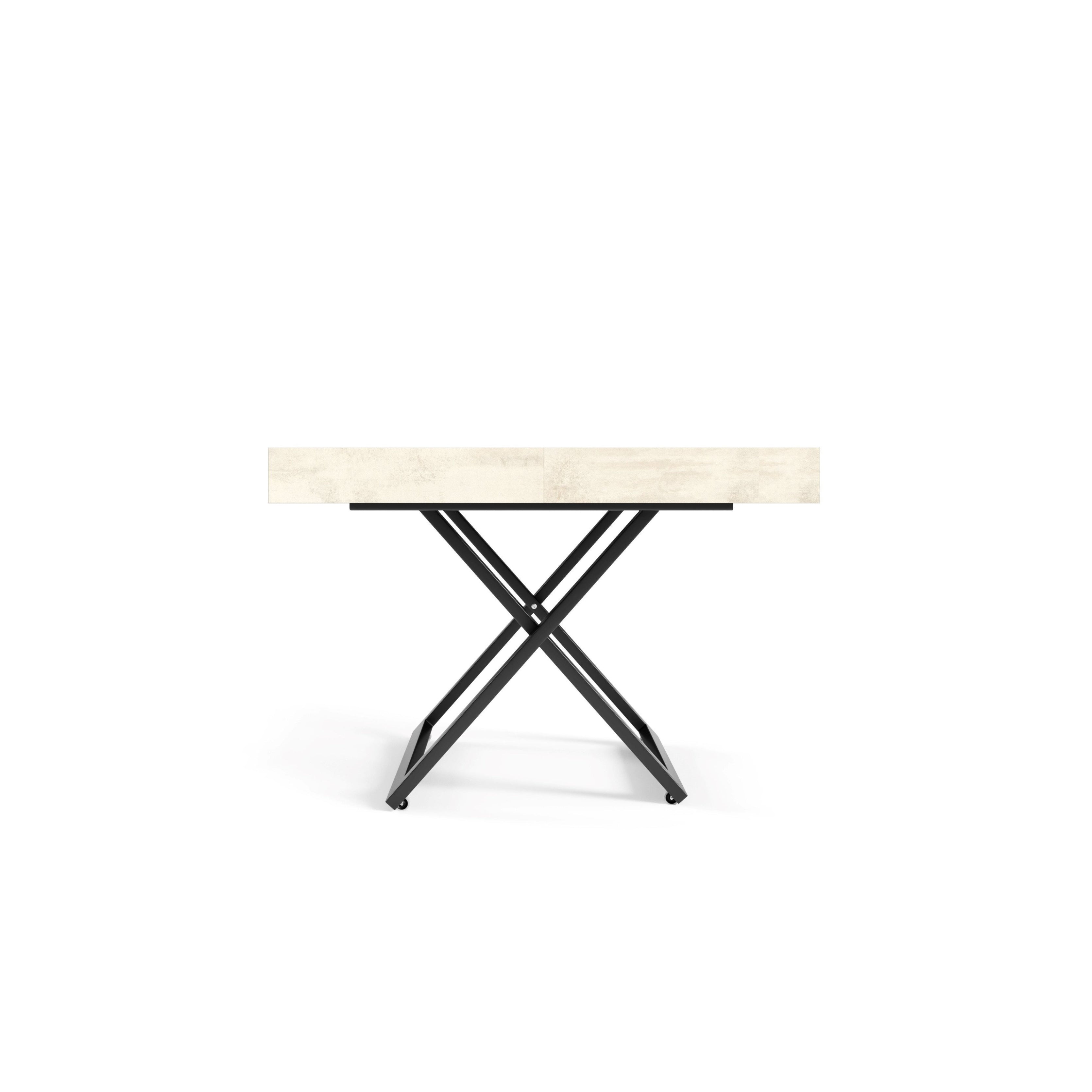 Klubska mizica Sanna U 120/200x90cm, Material: Izbira materiala