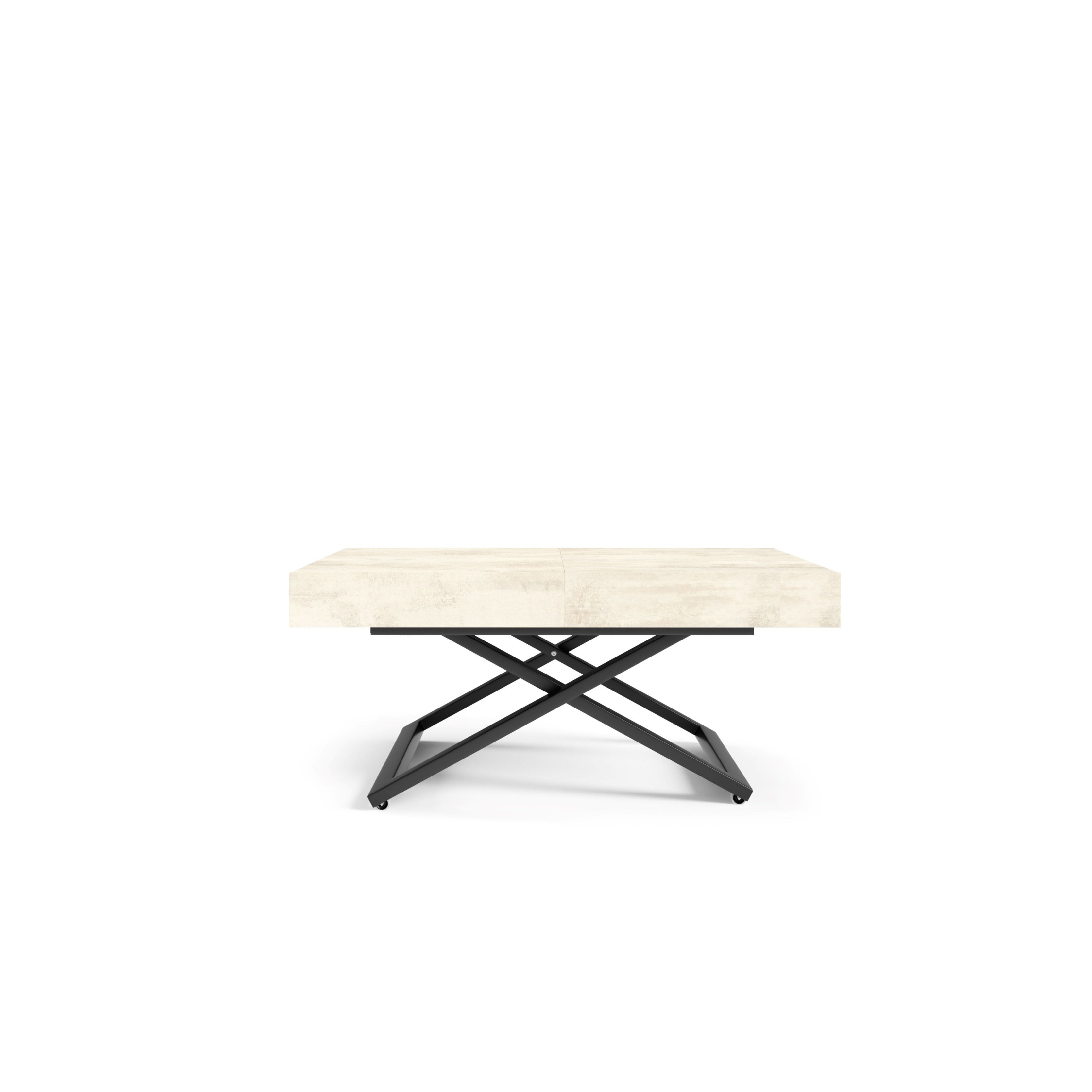 Klubska mizica Sanna U 120/200x90cm, Material: Izbira materiala