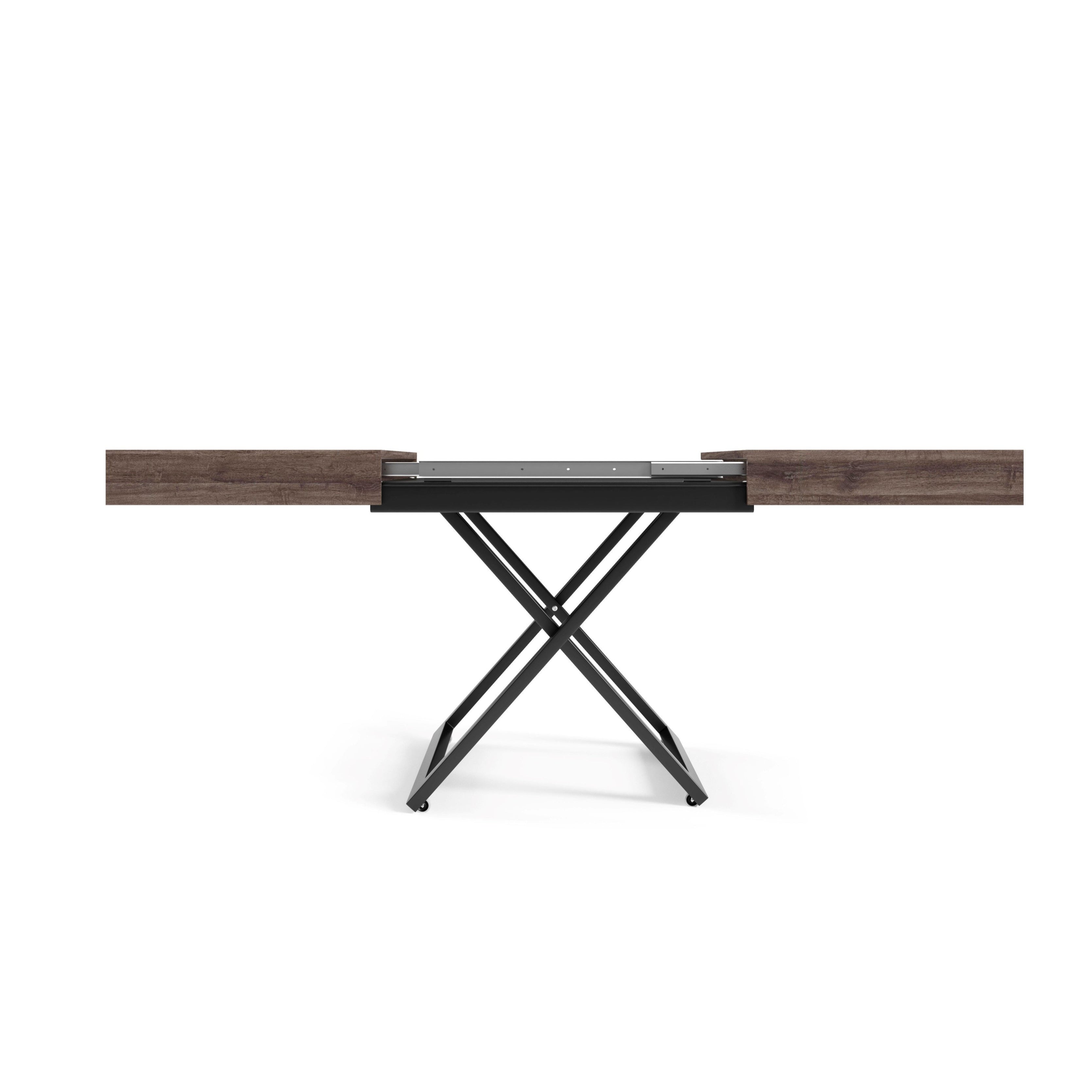 Klubska mizica Sanna U 120/200x90cm, Material: Izbira materiala