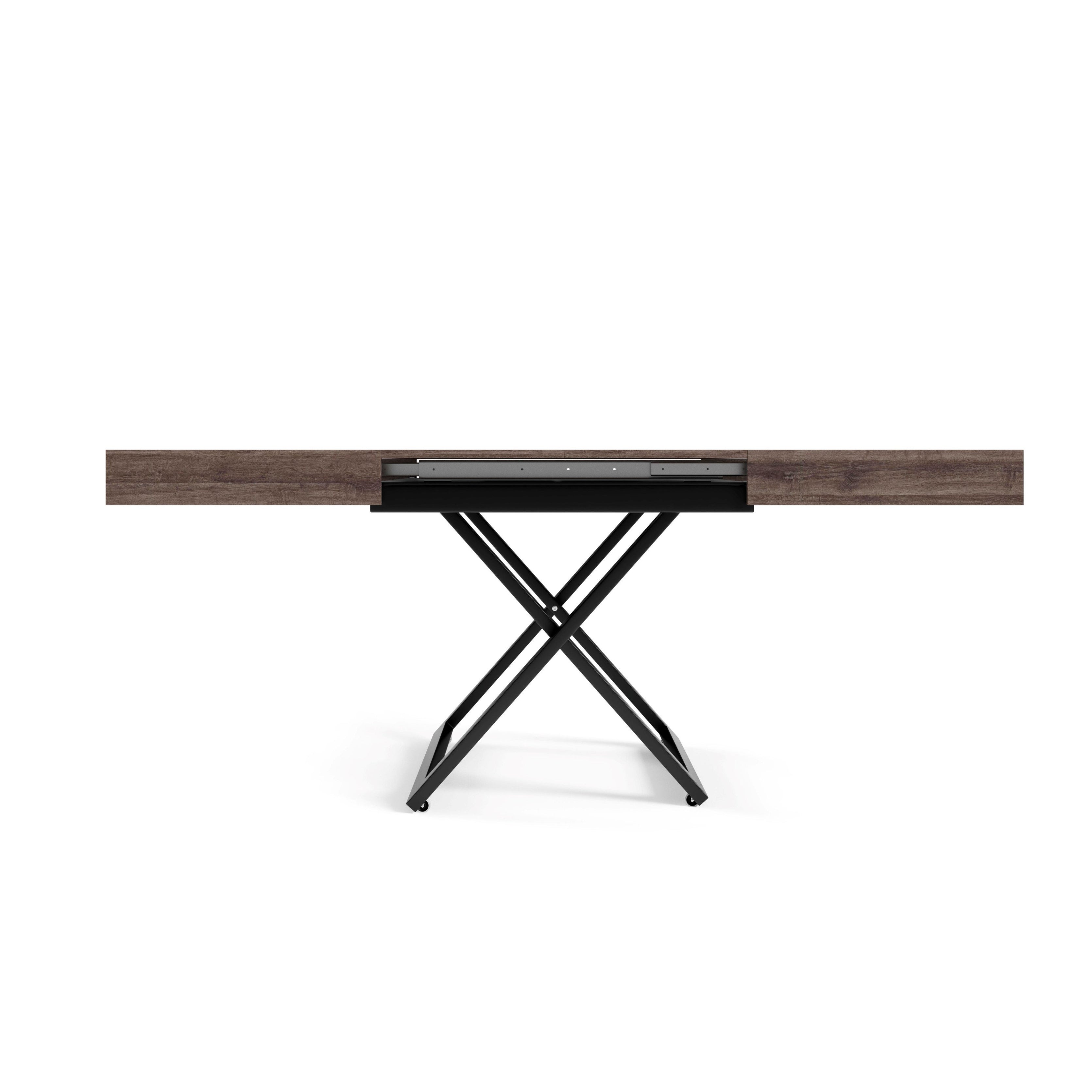 Klubska mizica Sanna U 120/200x90cm, Material: Izbira materiala