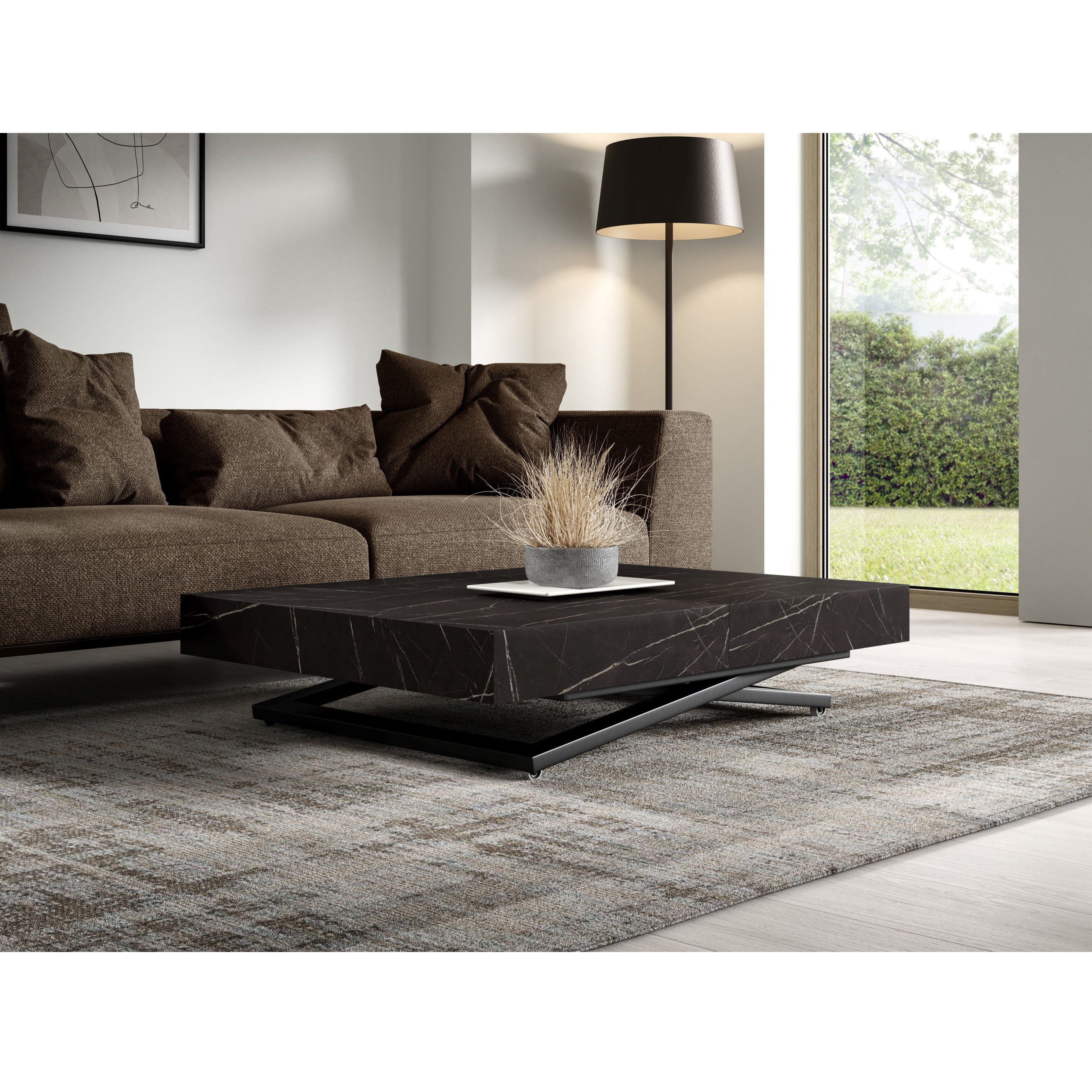 Klubska mizica Sanna U 120/200x90cm, Material: Izbira materiala