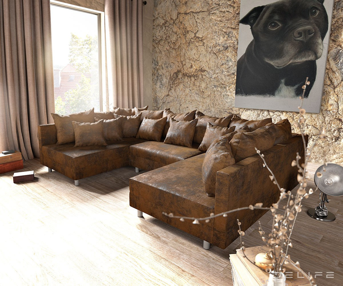 Kutna garnitura Clovis 300x200cm, Materijal: Mikrovelur