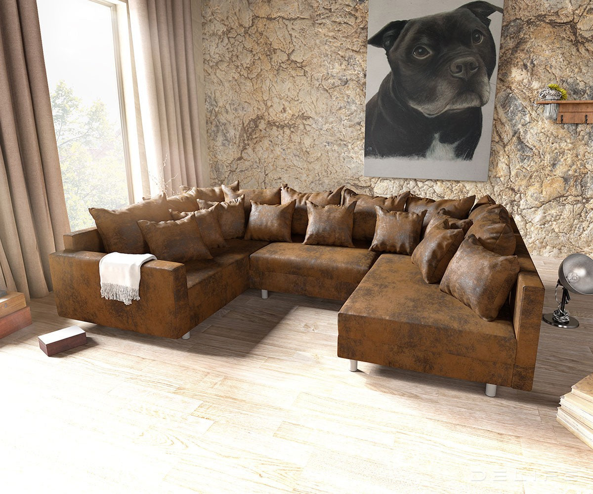 Kutna garnitura Clovis 300x200cm, Materijal: Mikrovelur