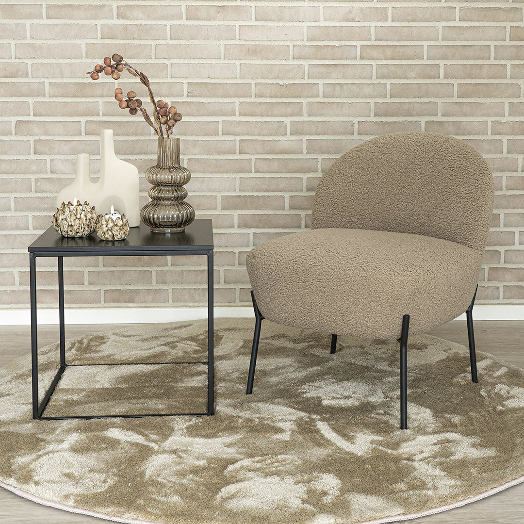 Fotelj Merida, Material: Umetno jagnječje usnje