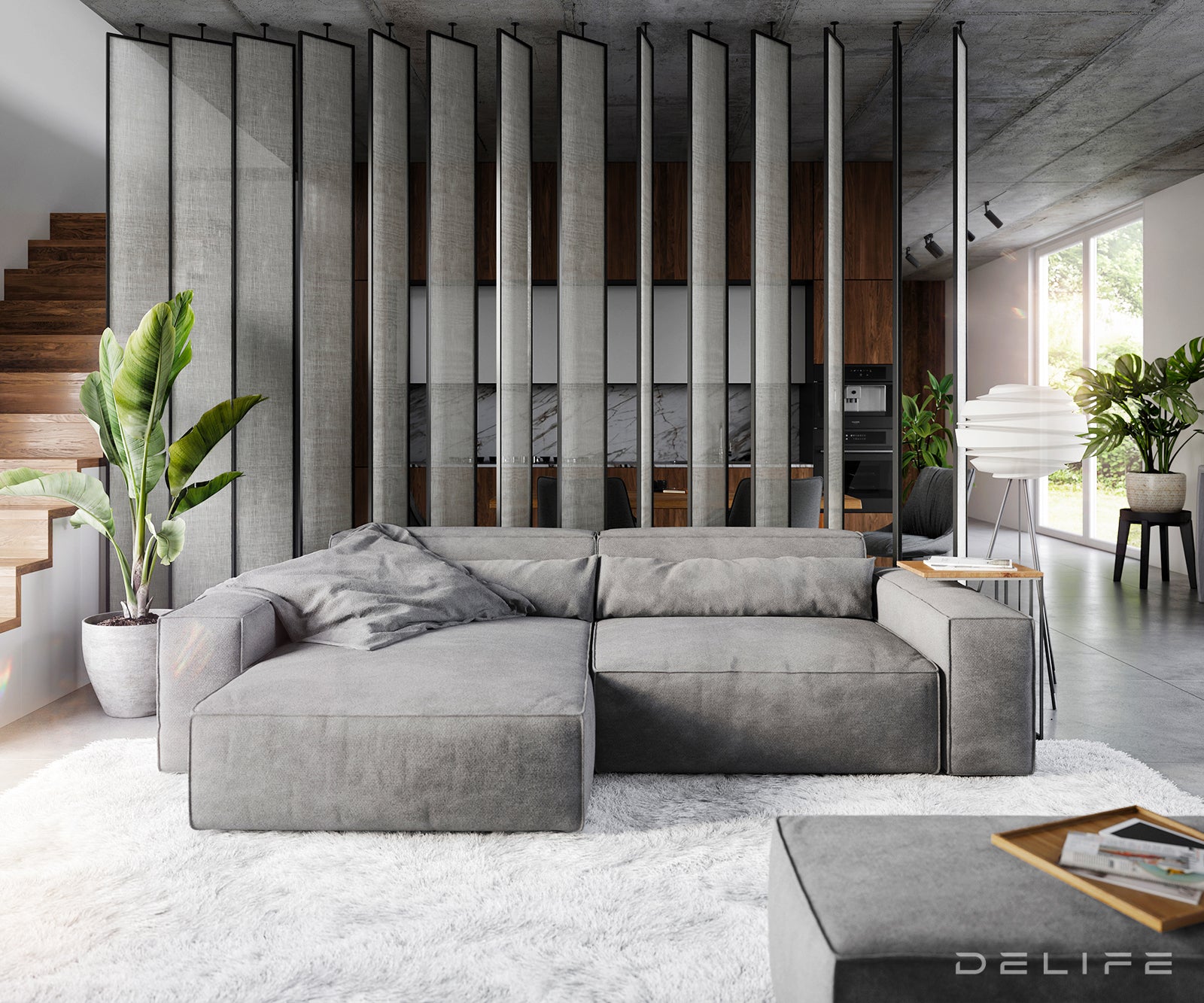 Kotna sedežna garnitura Sirpio XL 266x173cm, Material: Mikrofibra