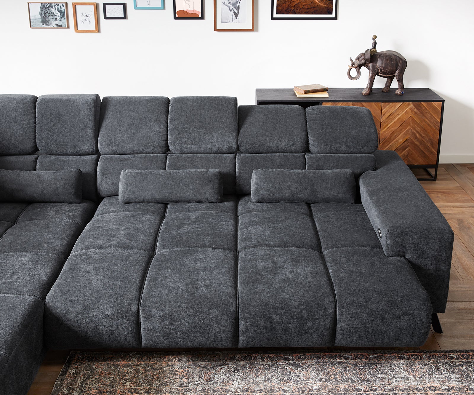 Kutna garnitura Catan 295x230cm, Materijal: Mikrofibra