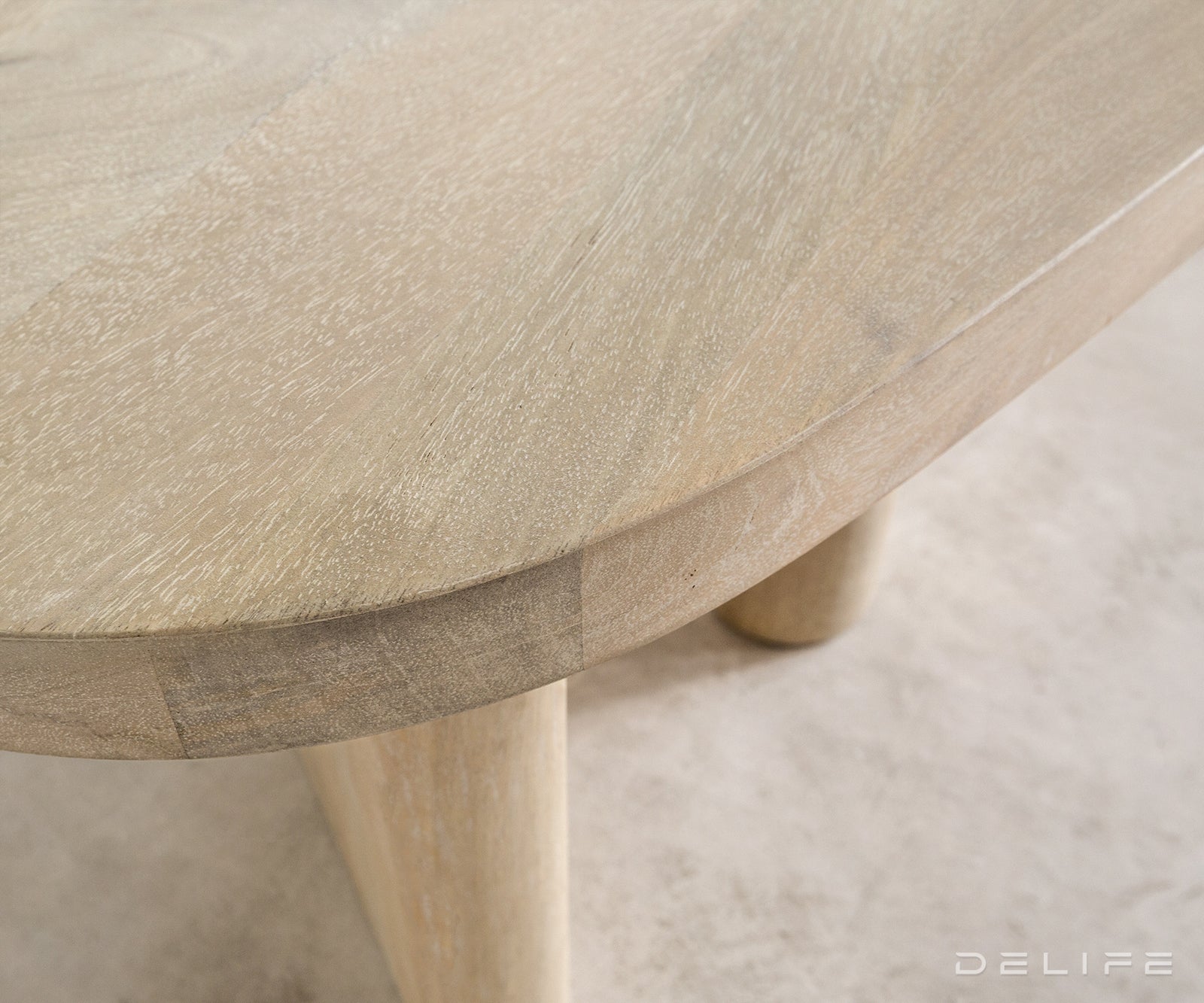 Klubska mizica Wido 110x50x35cm, Material: Mango