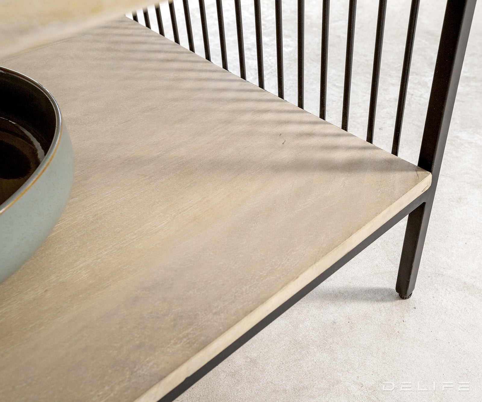 Klubska mizica Libina 120x60x50cm, Material: Mango