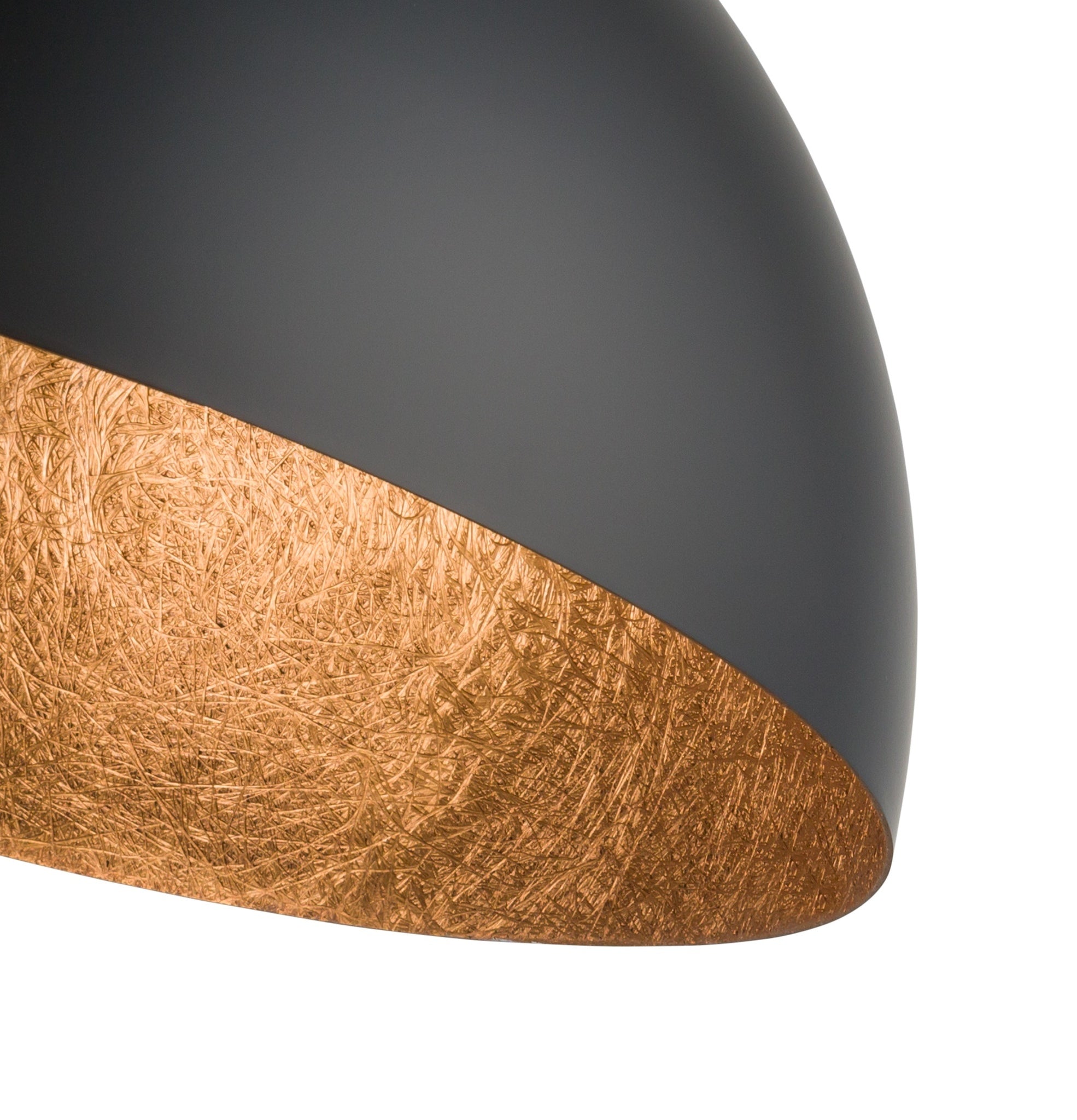 Stropna razsvetljava Krogla Črna