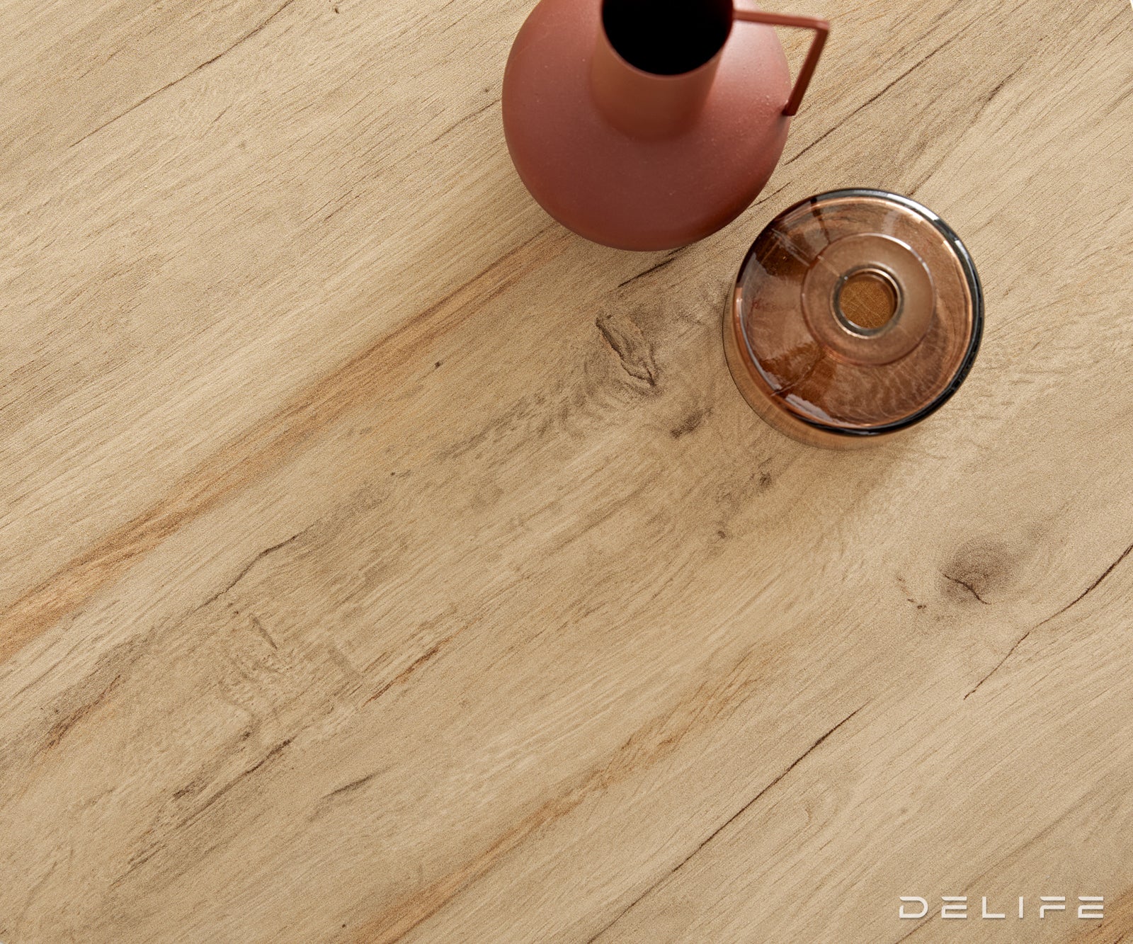 Klubska mizica Ekrem 66x65cm, Material: keramika Laminam Sabbia