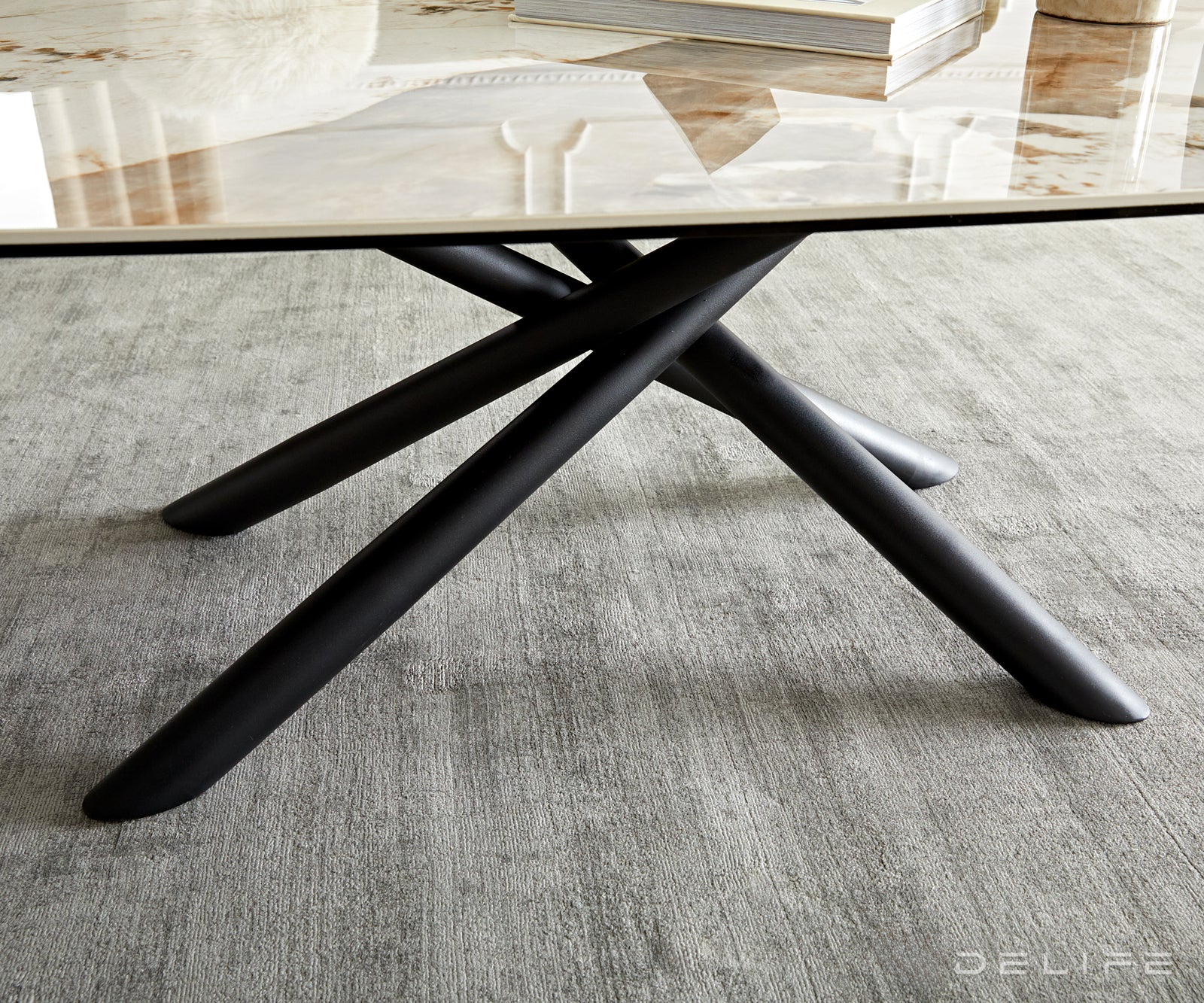 Klubska mizica Sarita 120x70cm, Material: Keramika