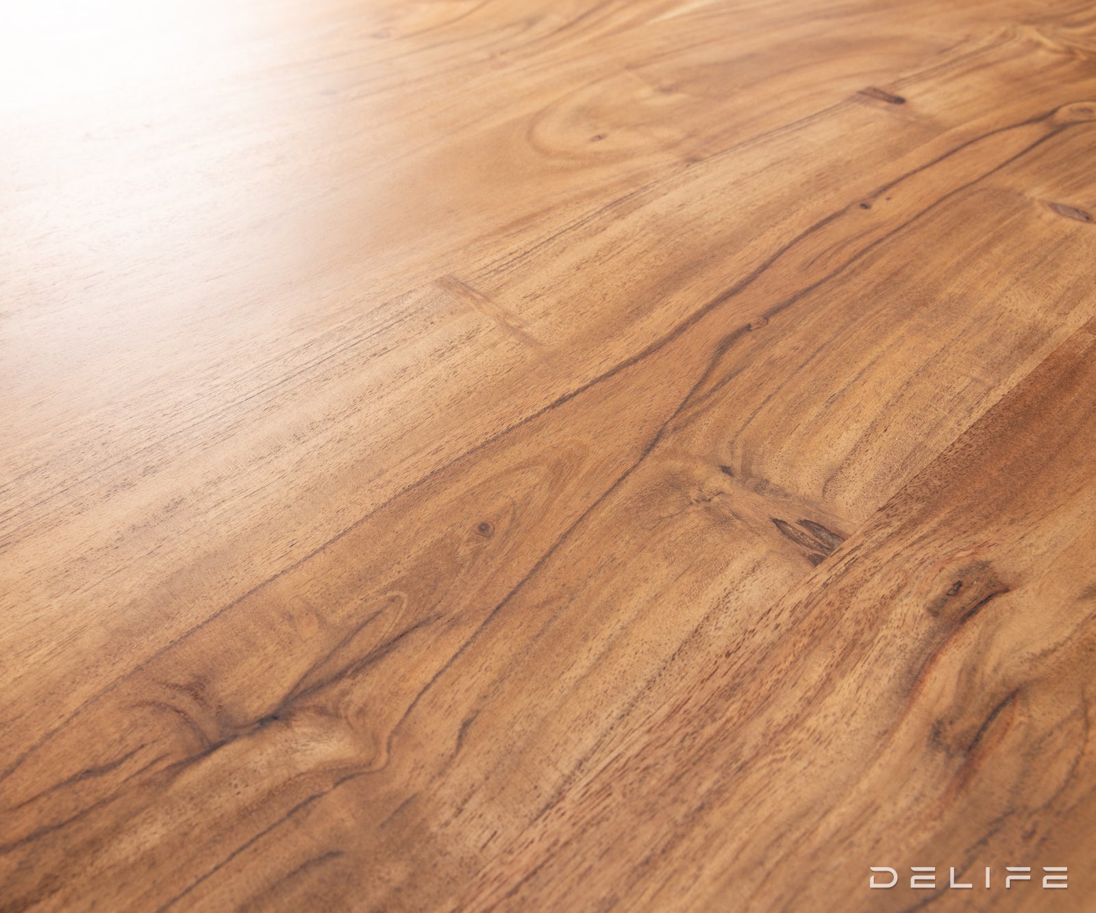 Kiano klubska mizica 100x50cm, Material: Akacija