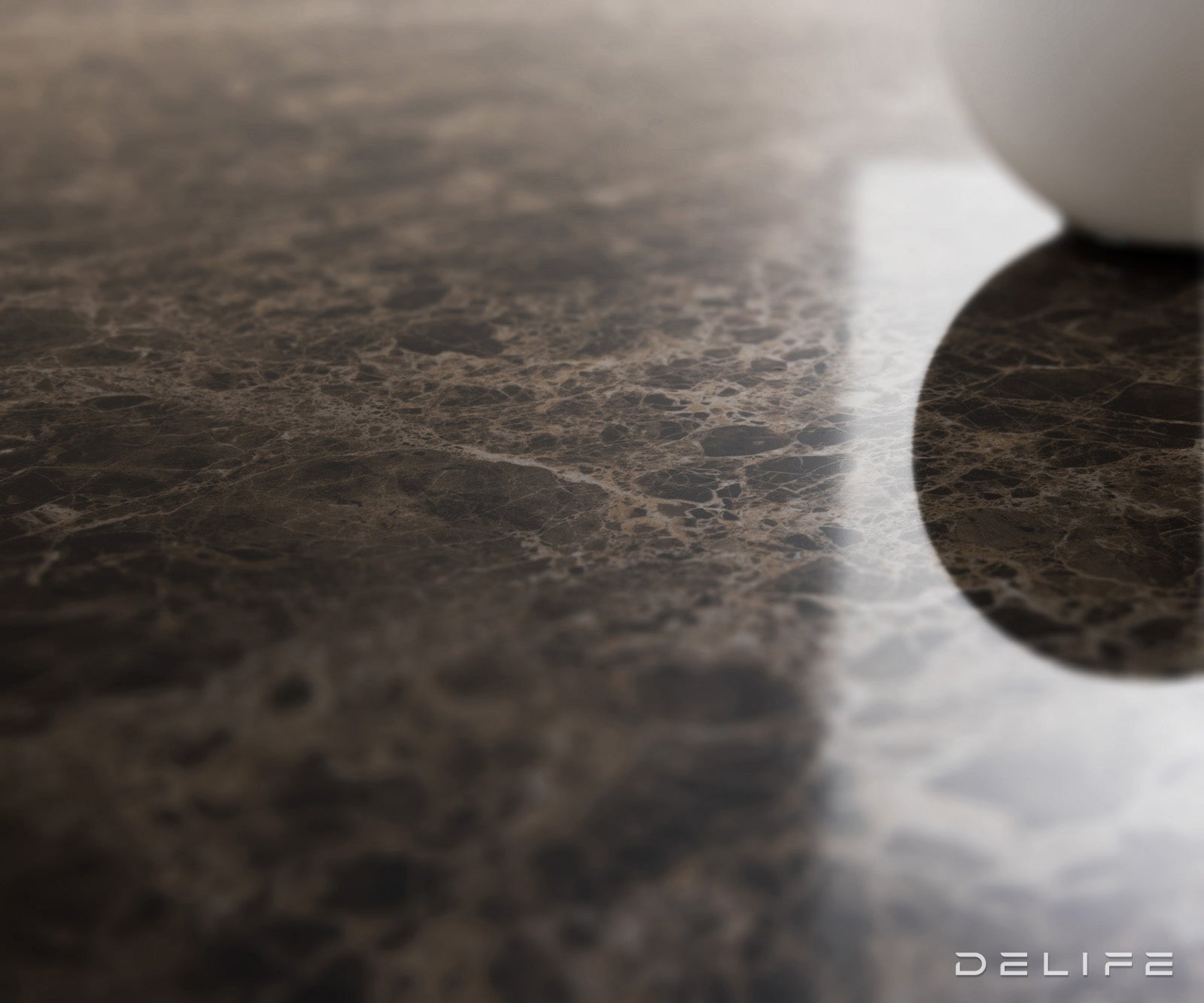 Klubska mizica Delron 90x90cm, Material: Keramika