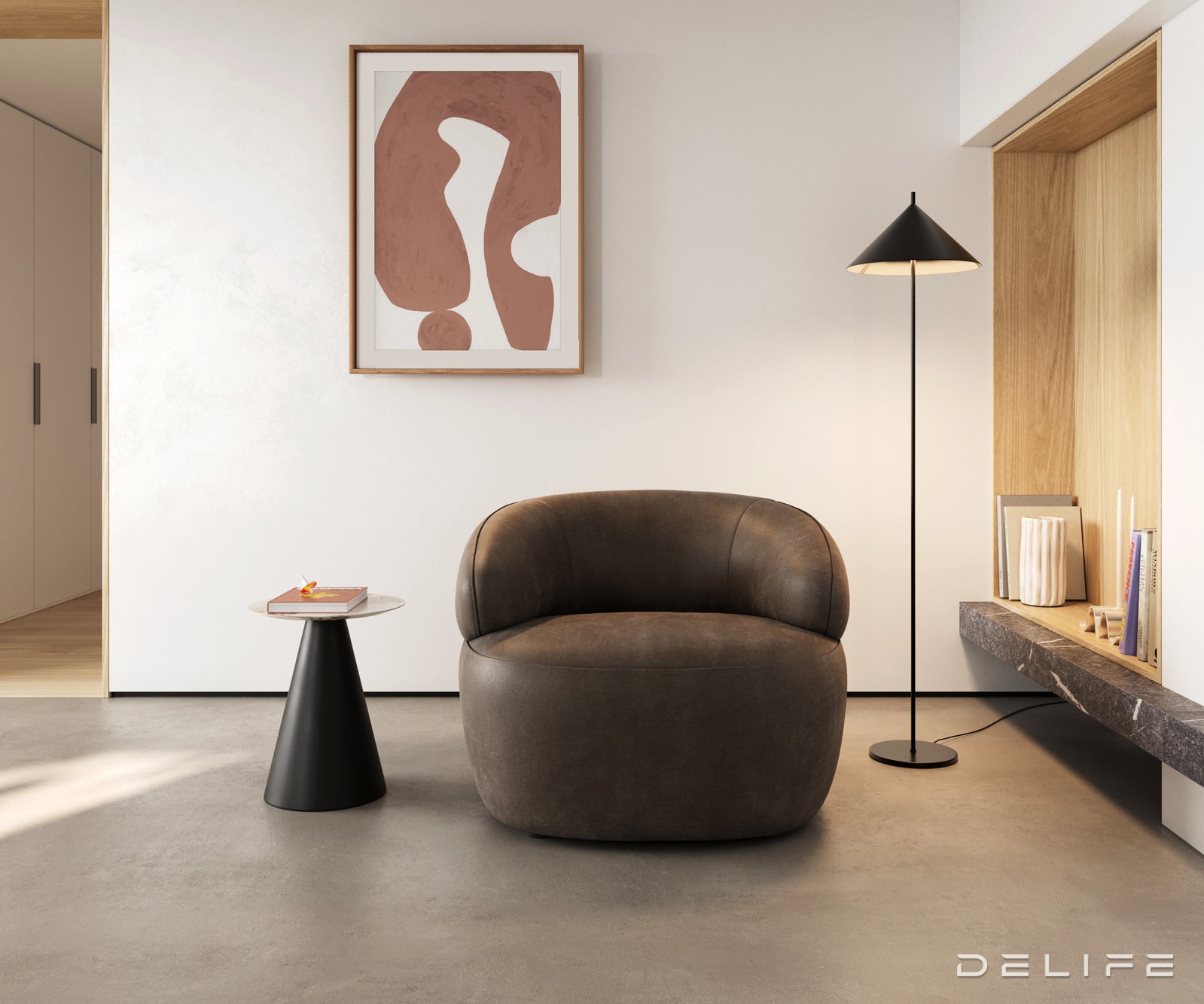 Fotelja Nova 88x88cm, Materijal: Mikrofibra