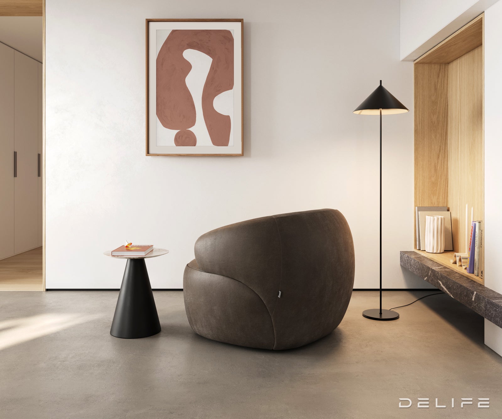 Fotelja Nova 88x88cm, Materijal: Mikrofibra