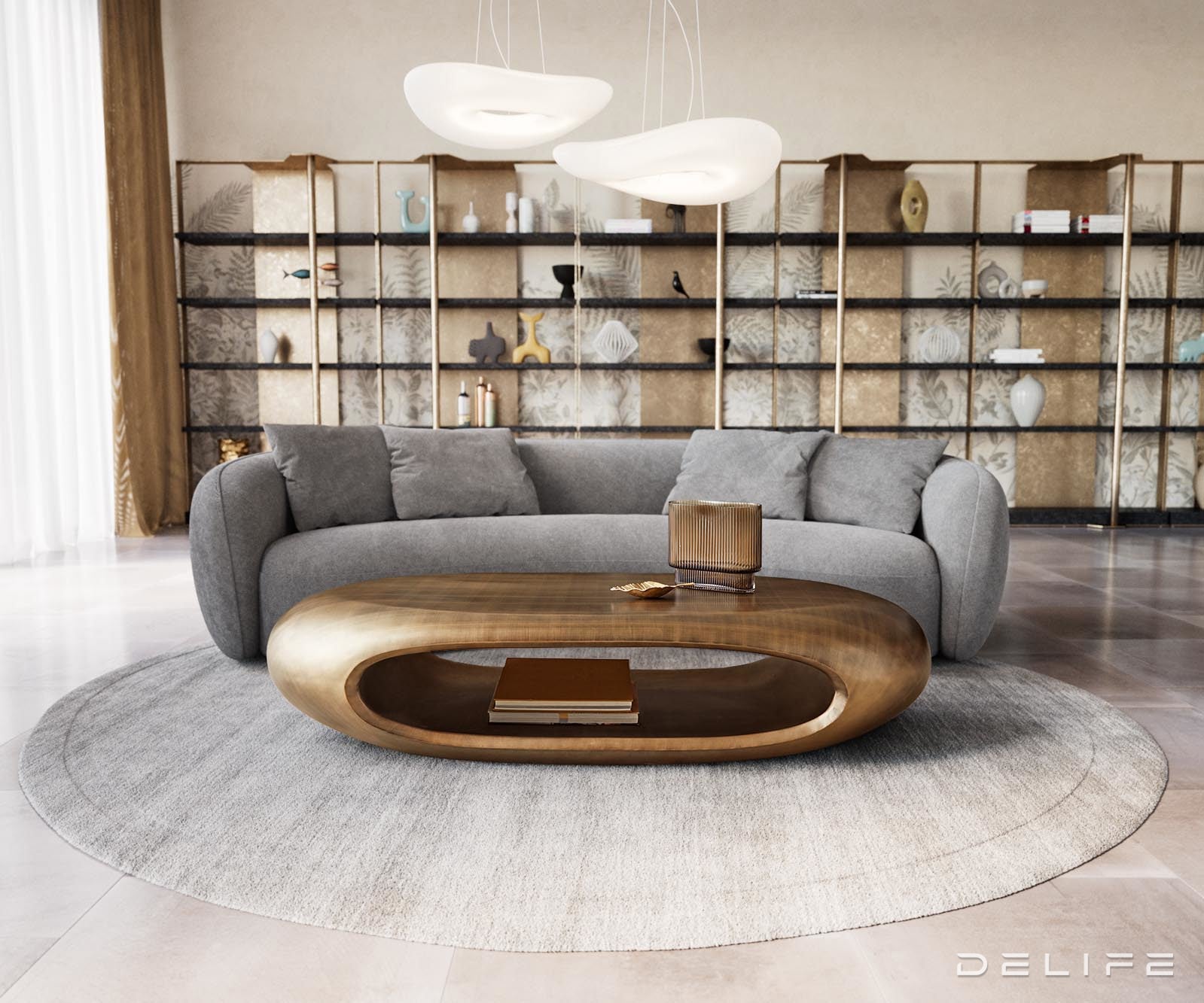 Klubska mizica Sinor 136x65cm, Material: Kompozit