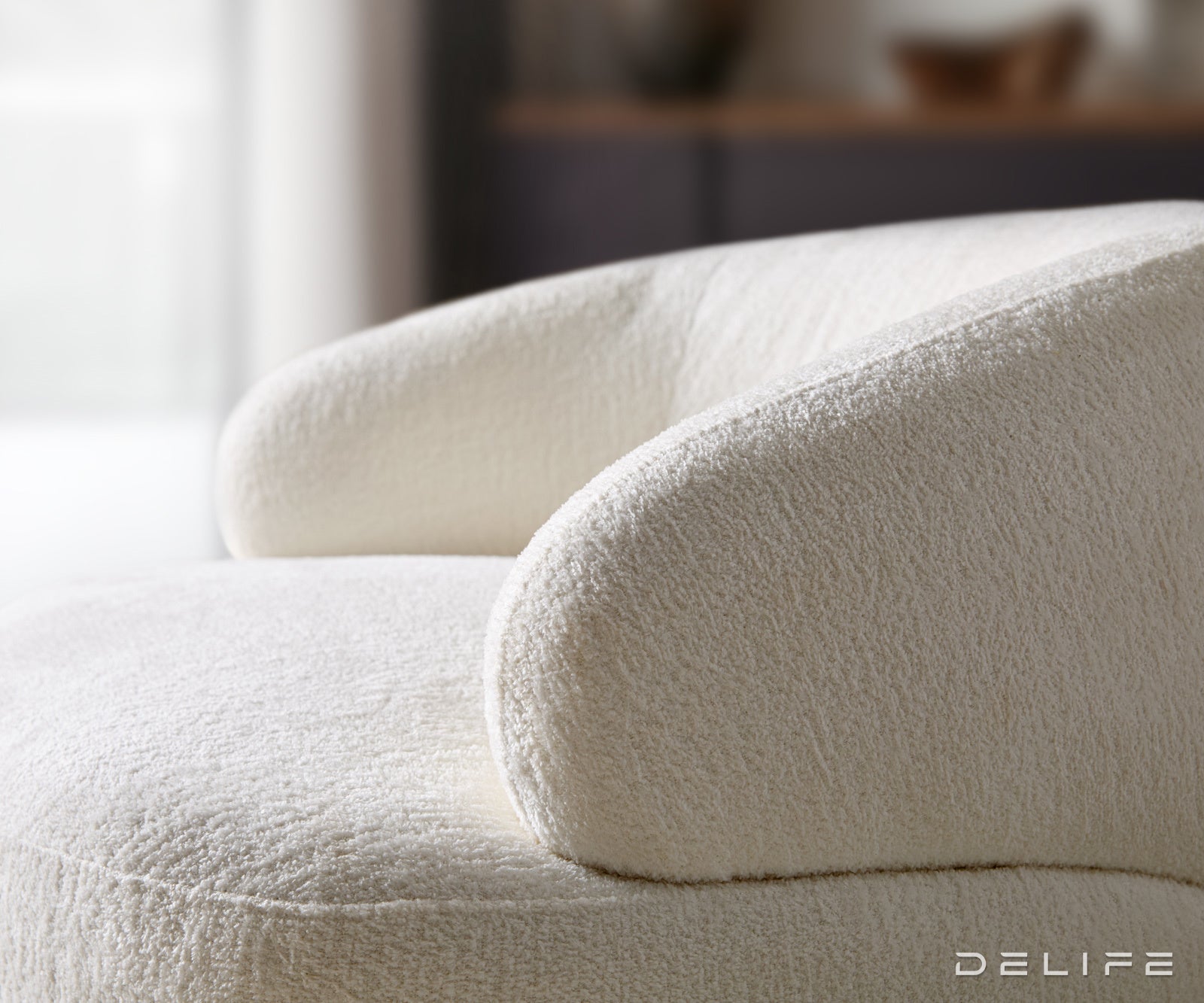 Fotelja Nova 88x88cm, Materijal: Boucle