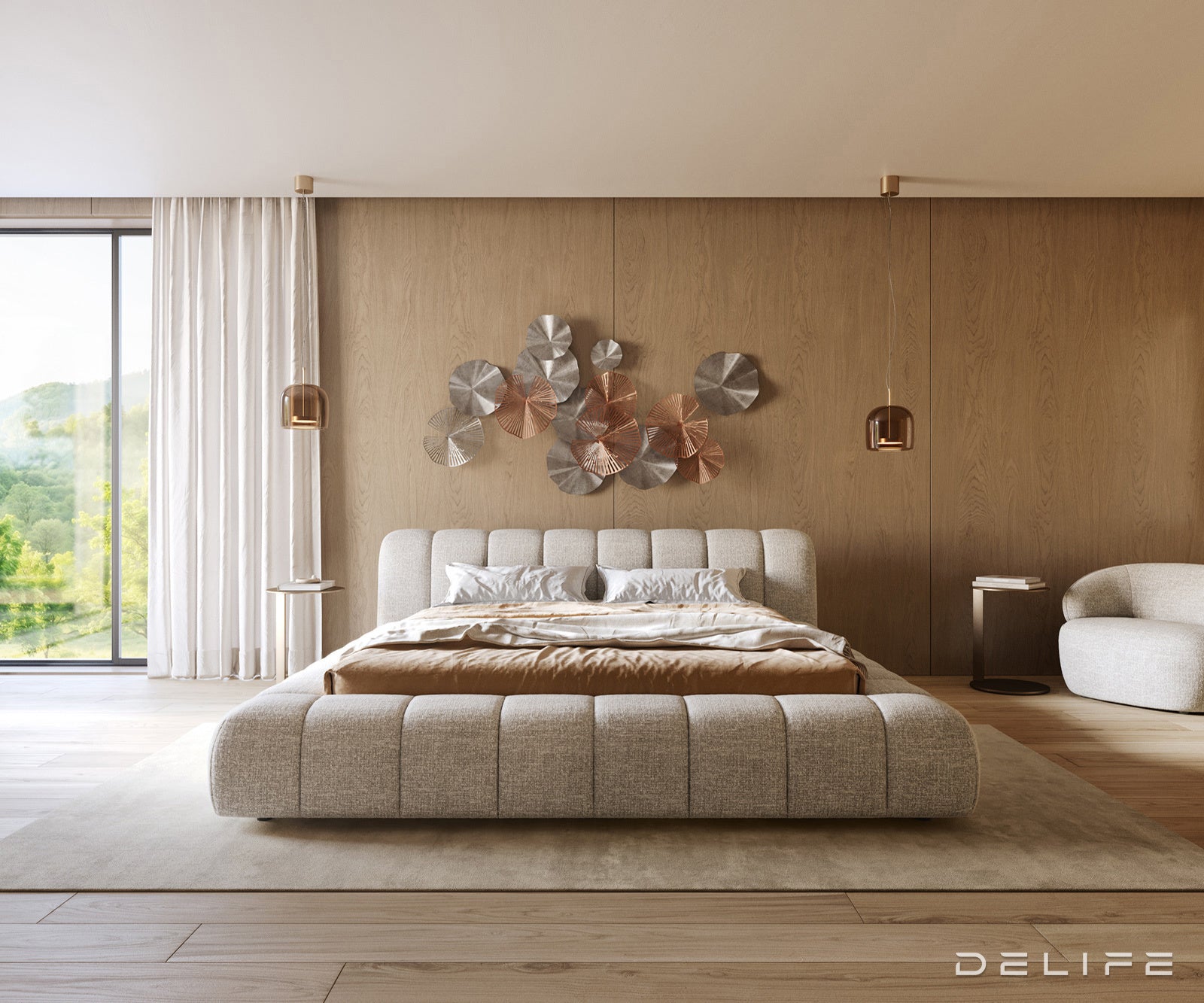 Okvir Kreveta Cutio, Materijal: Strukturirana Tkanina