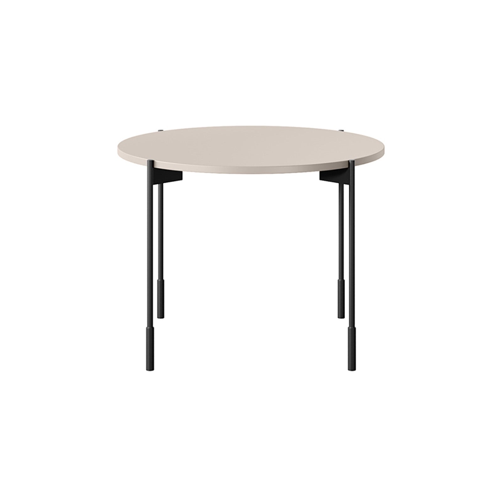 Okrogla klubska mizica Sonatia 60 cm, Material: MDF