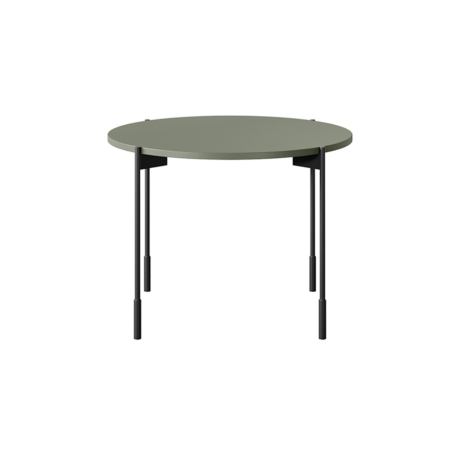 Okrogla klubska mizica Sonatia 60 cm, Material: MDF