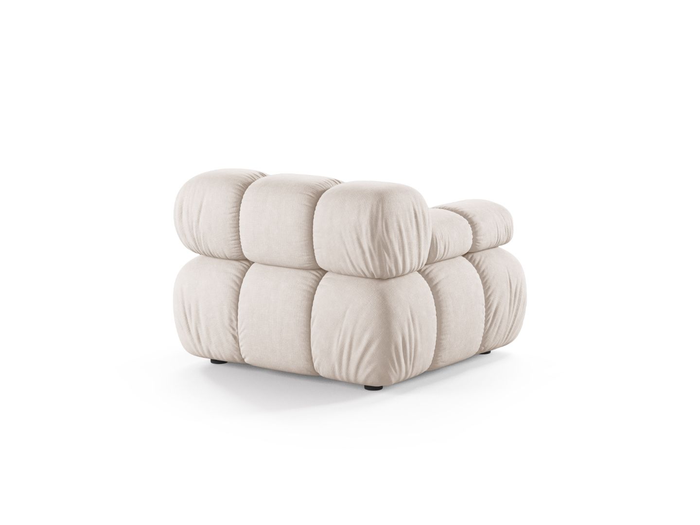 Bellis Modul S Rukonaslonom 94x94cm, Materijal: Strukturirana tkanina