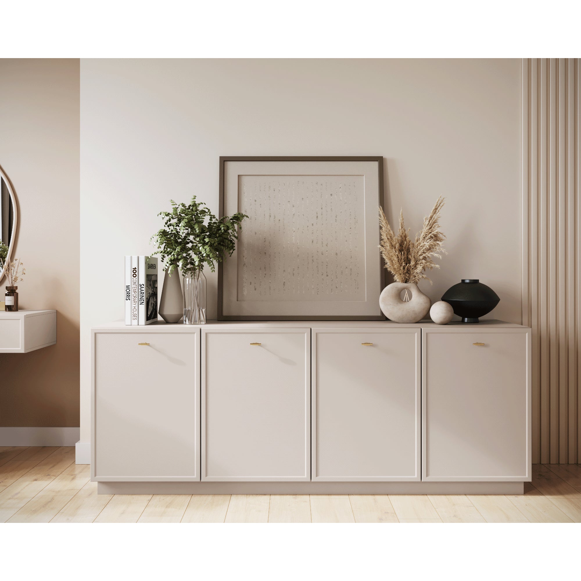 Komoda Lorini 200cm, Materijal: MDF