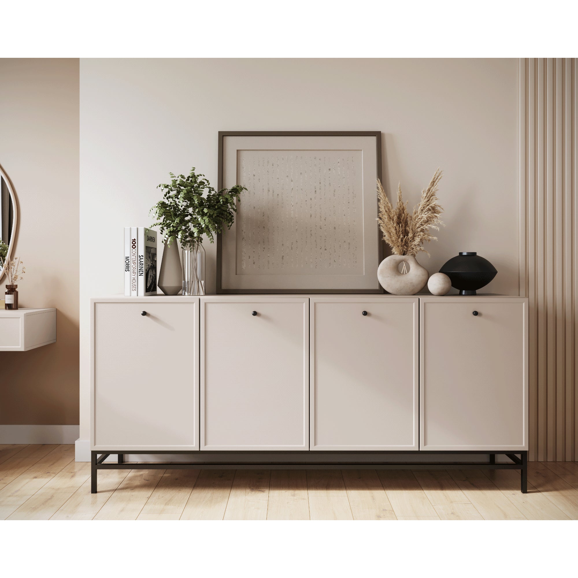 Komoda Lorini 200cm, Materijal: MDF