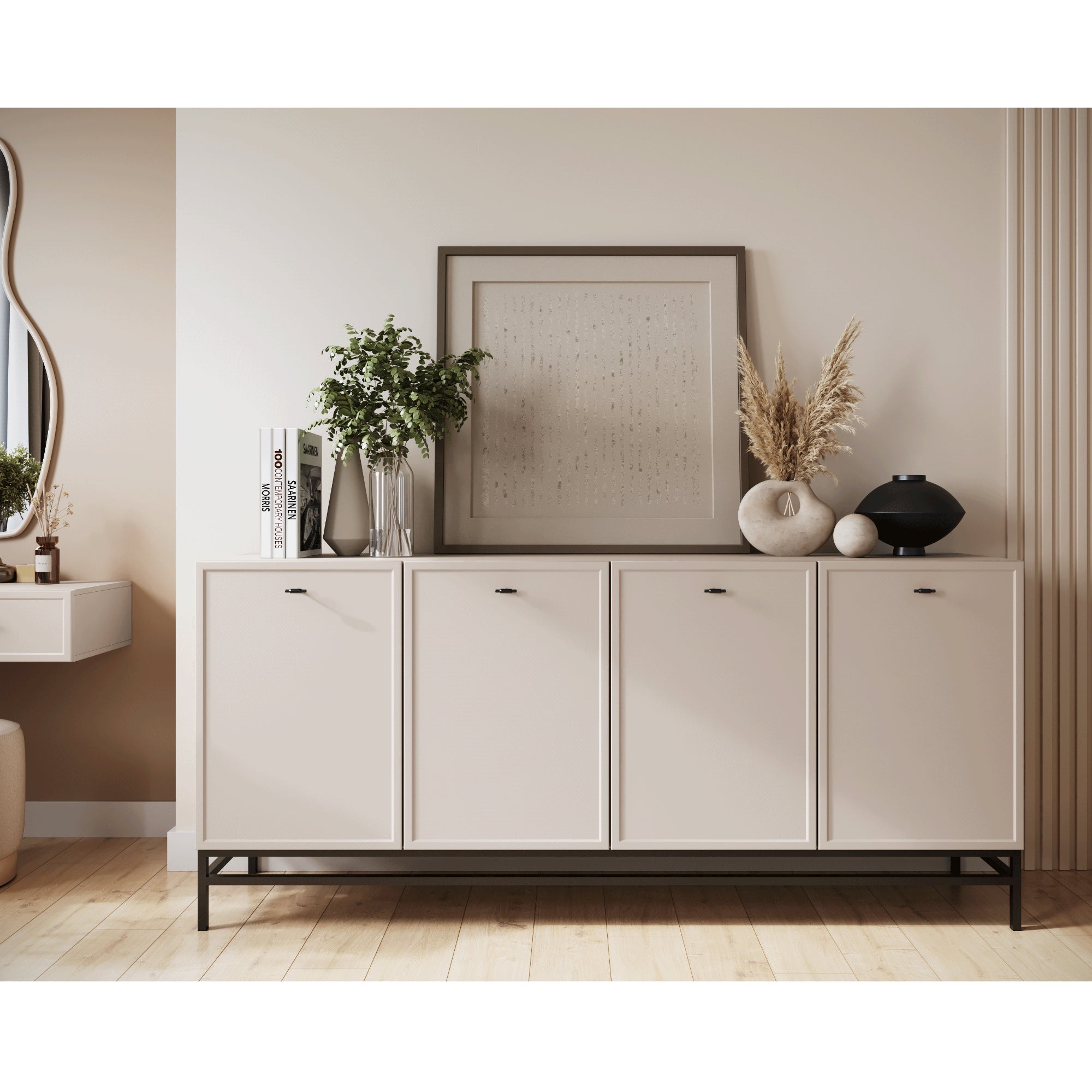 Komoda Lorini 200cm, Materijal: MDF