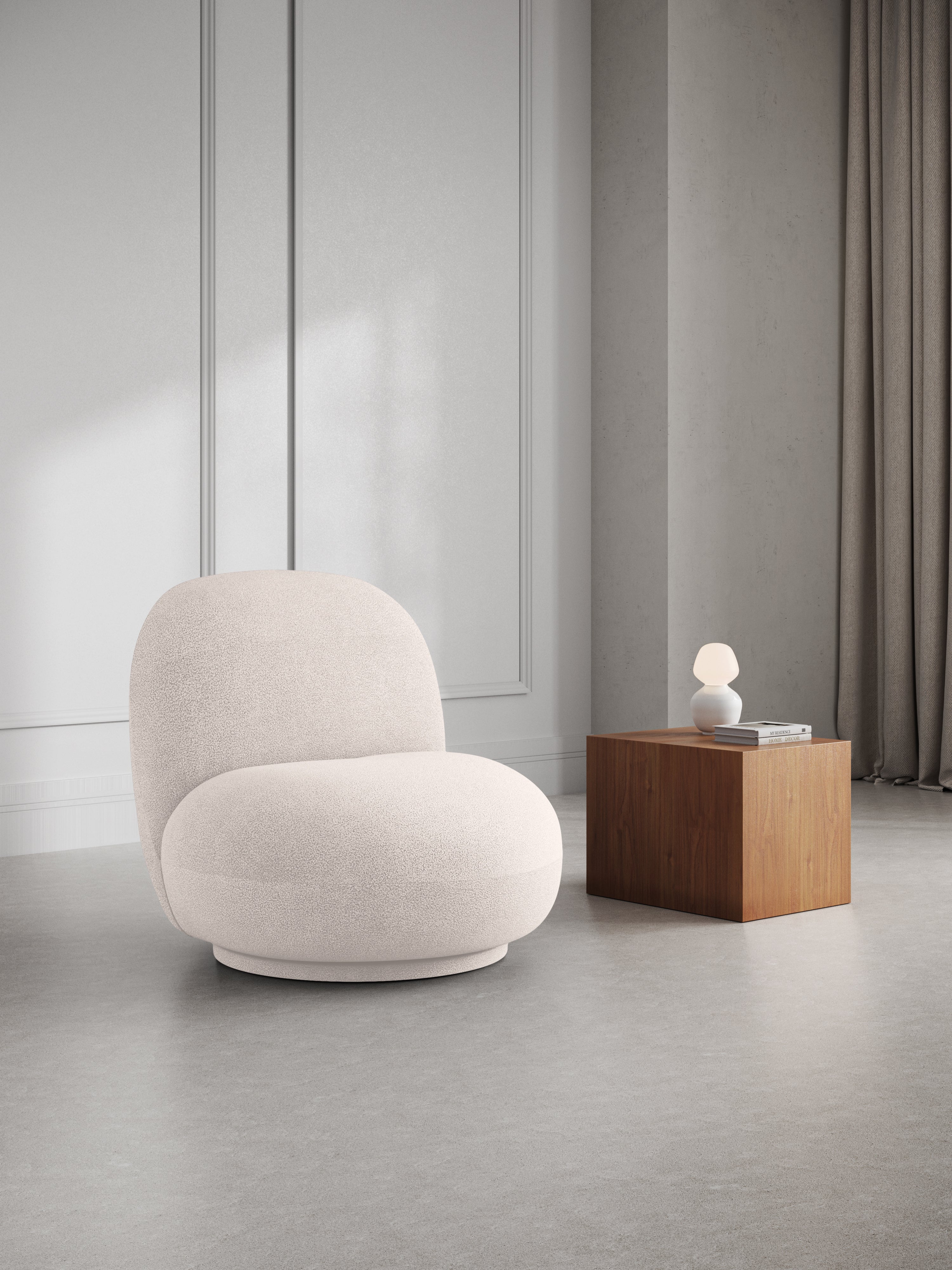 Fotelj Chuck, 77x78cm, Material: Bukle