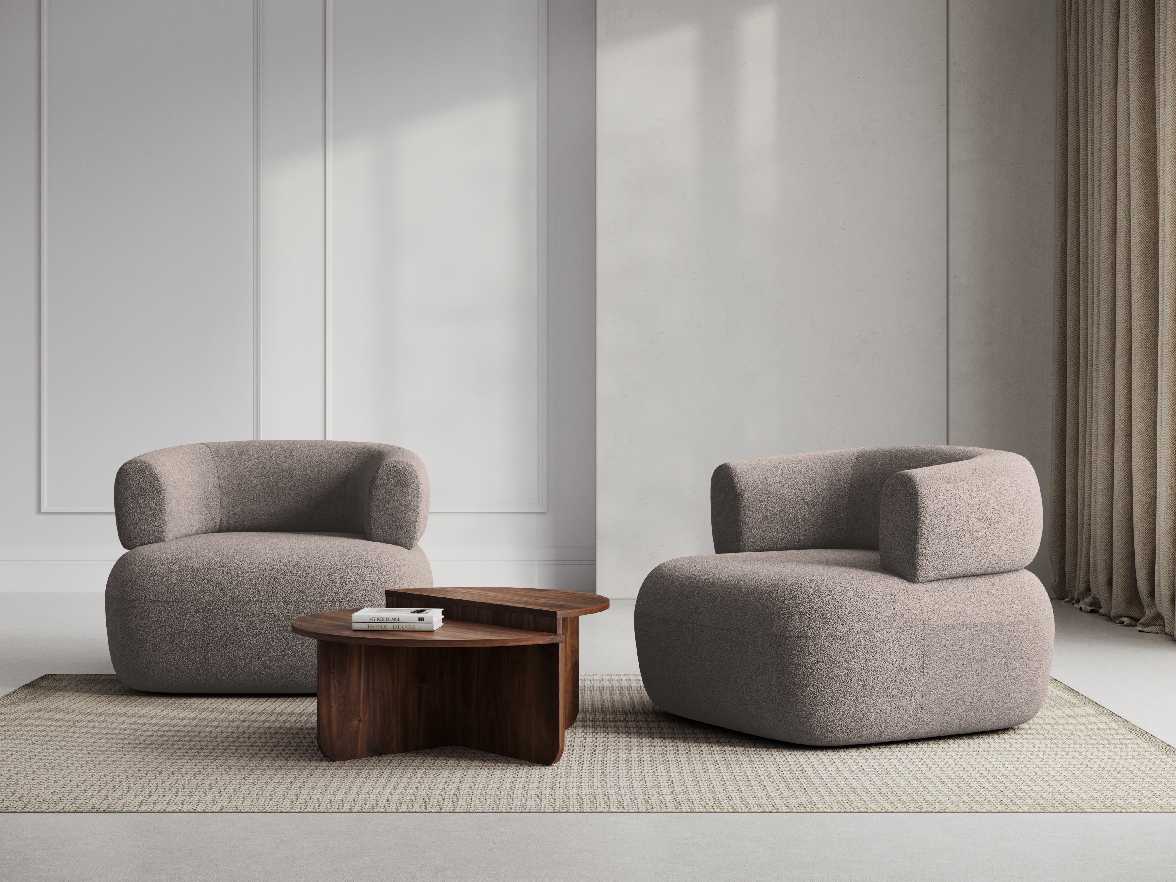 Fotelj Jenny, 90x88cm, Material: Bukle 