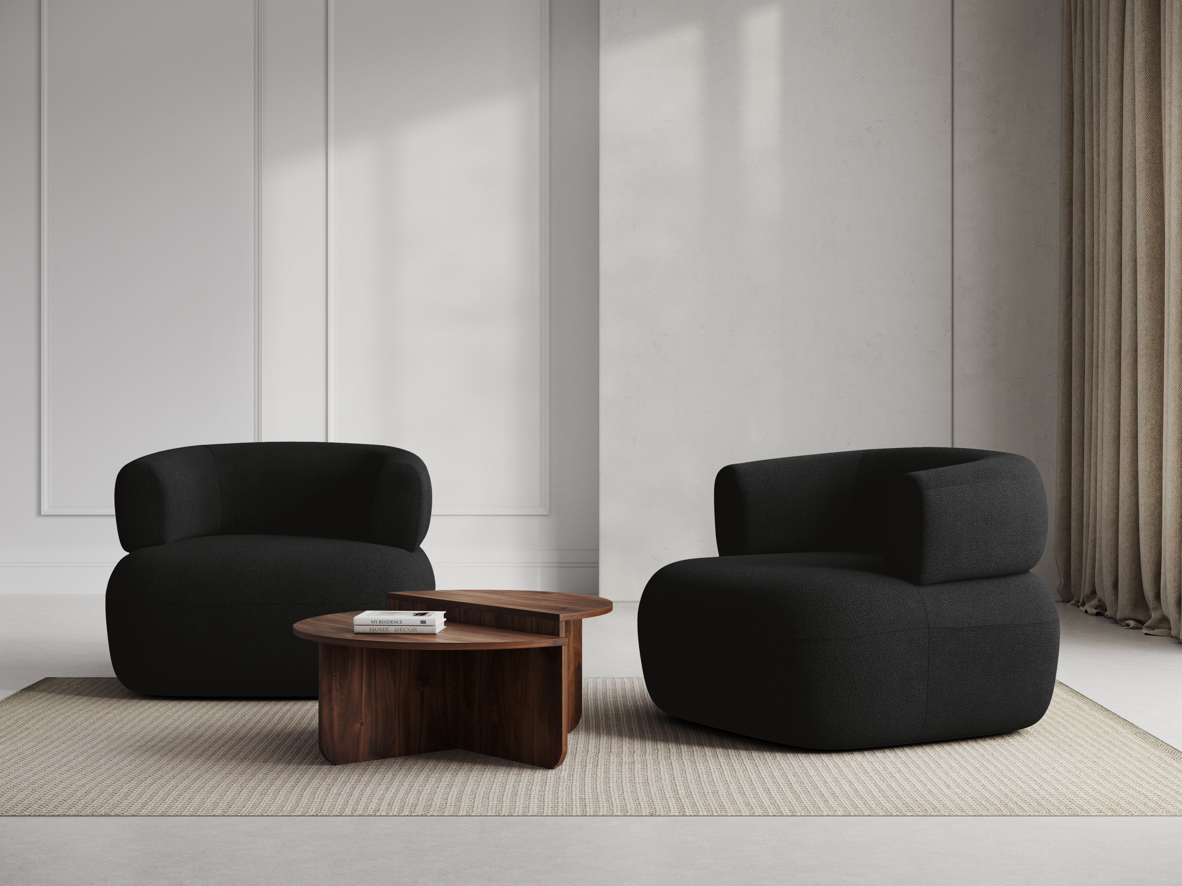 Fotelj Jenny, 90x88cm, Material: Bukle 