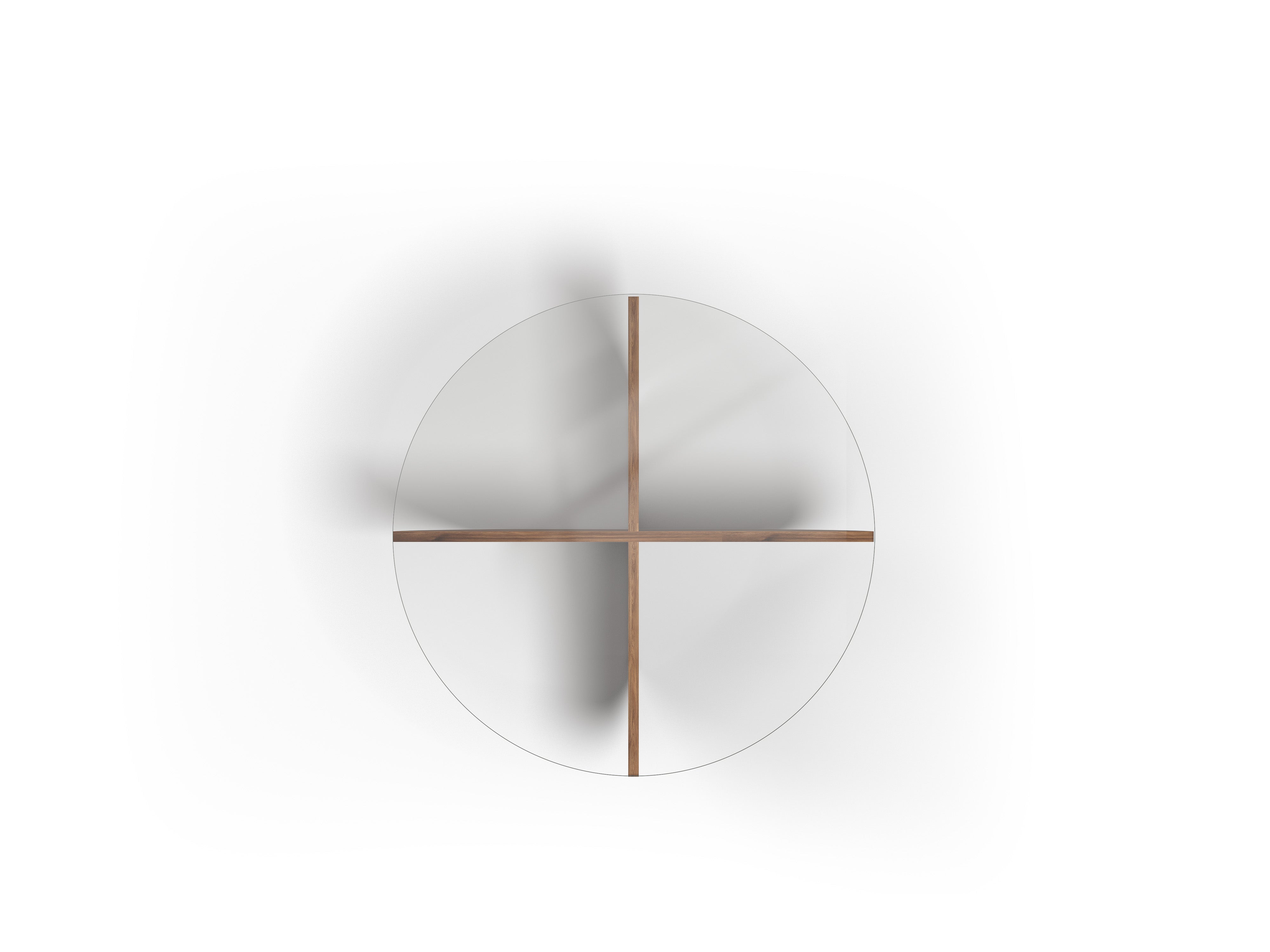 Klubska mizica Astrid, Material: steklo 