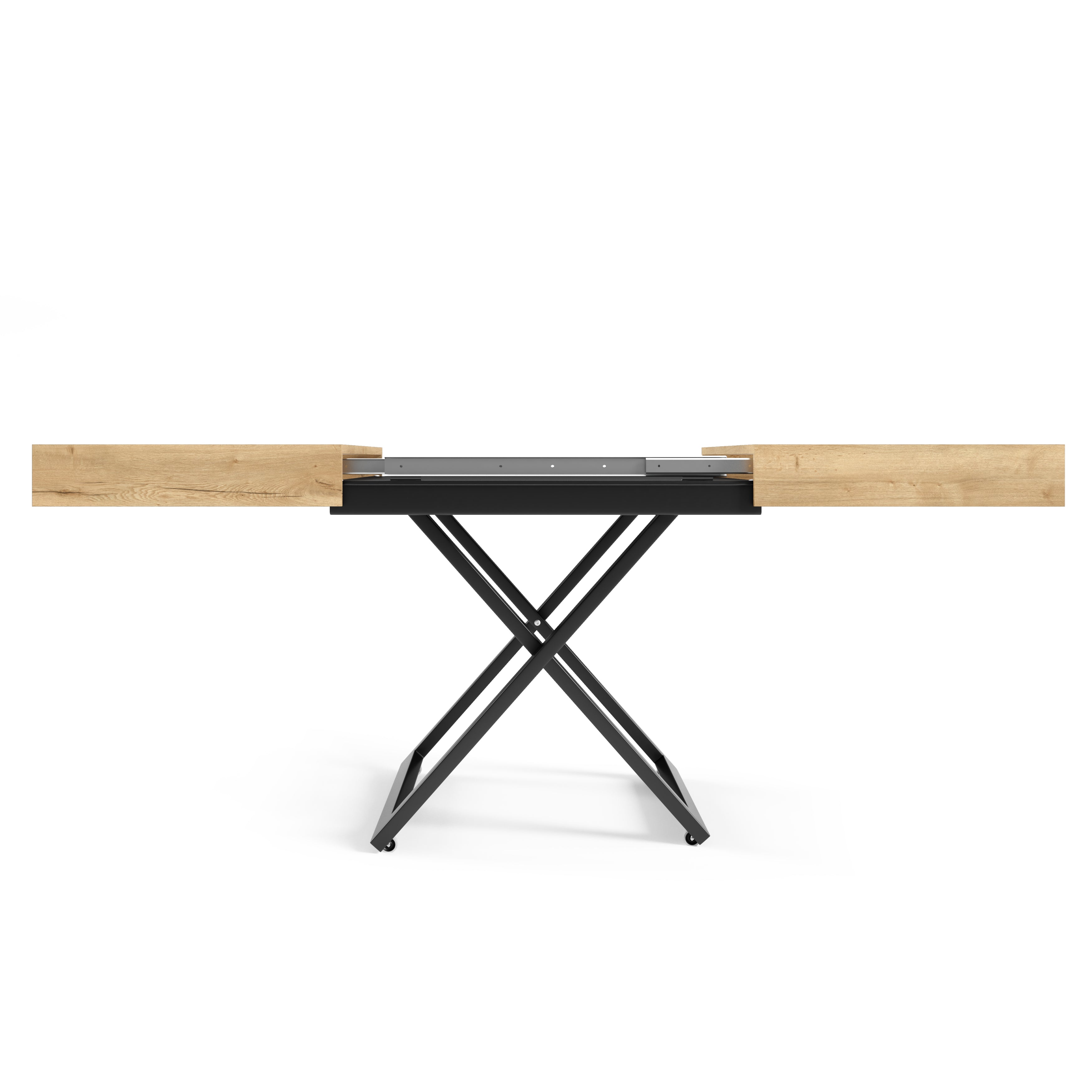 Klubska mizica Sanna U 120/200x90cm, Material: Izbira materiala