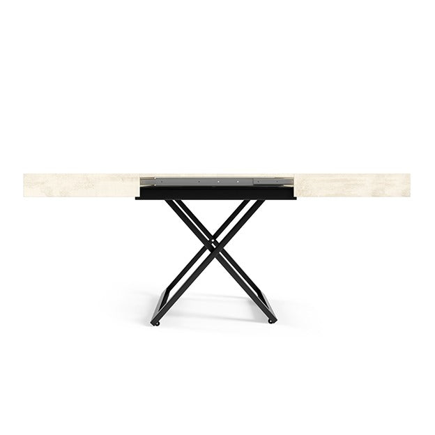 Klubska mizica Sanna U 120/200x90cm, Material: Izbira materiala