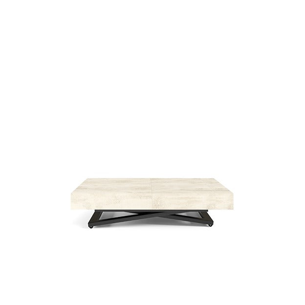 Klubska mizica Sanna U 120/200x90cm, Material: Izbira materiala