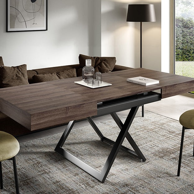 Klubska mizica Sanna U 120/200x90cm, Material: Izbira materiala