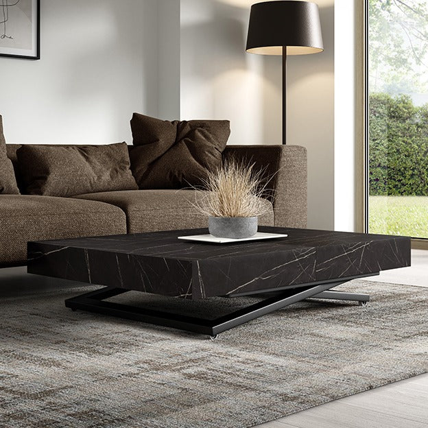 Klubska mizica Sanna U 120/200x90cm, Material: Izbira materiala