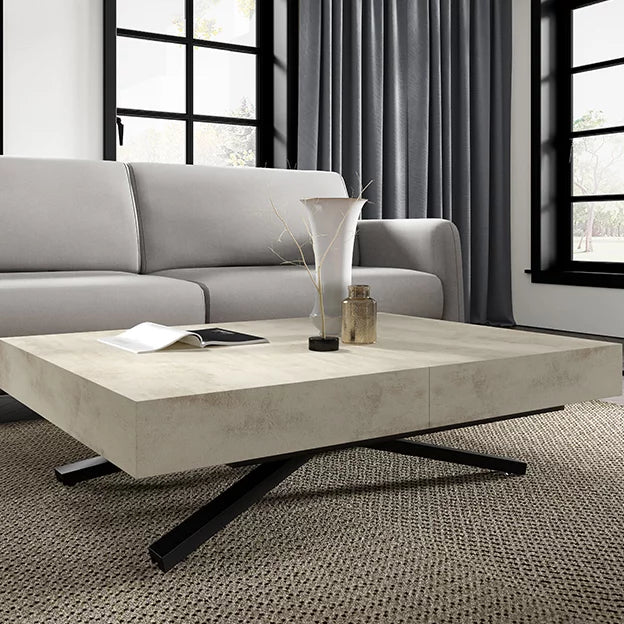 Klubska mizica Sanna X 120/200x90cm, Material: Izbira materiala