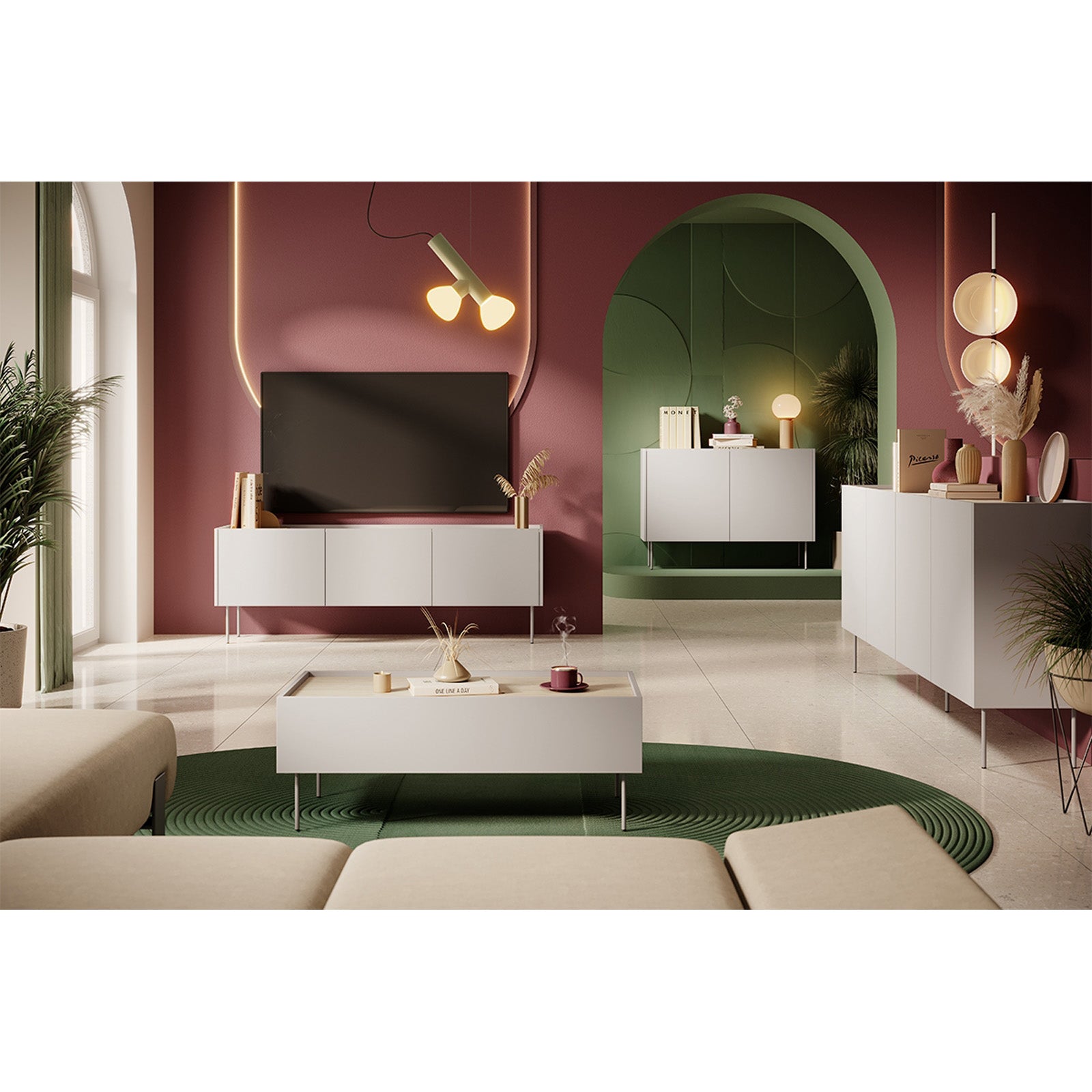 Klubska mizica Design, Material: MDF