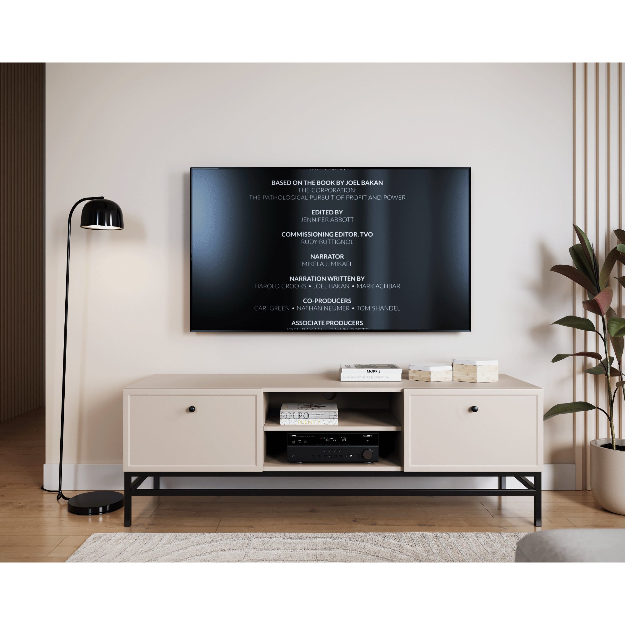 TV Komoda Lorini 150cm, Materijal: MDF